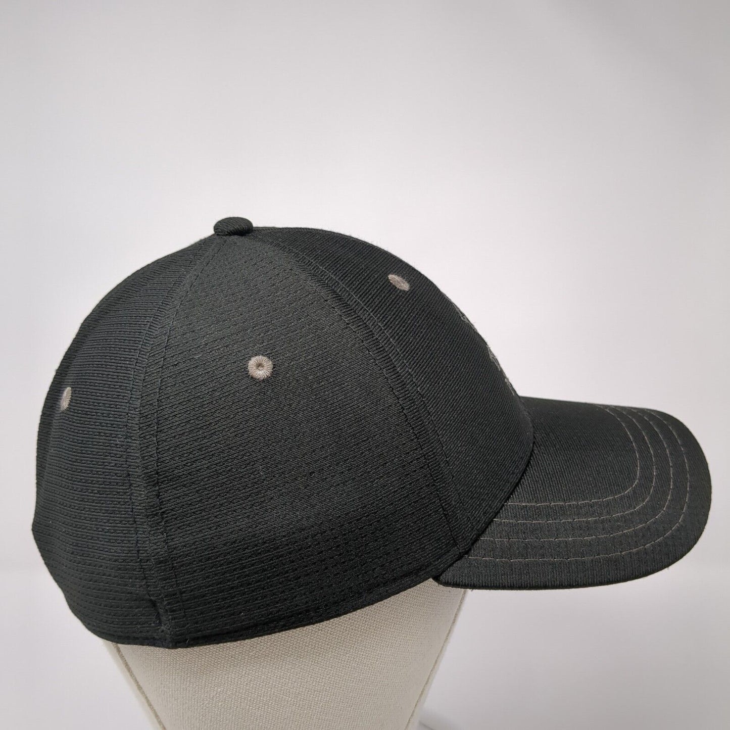 Troon North Troon Golf Fitted Hat Black S/M A-Flex Embroidered 6 Panel