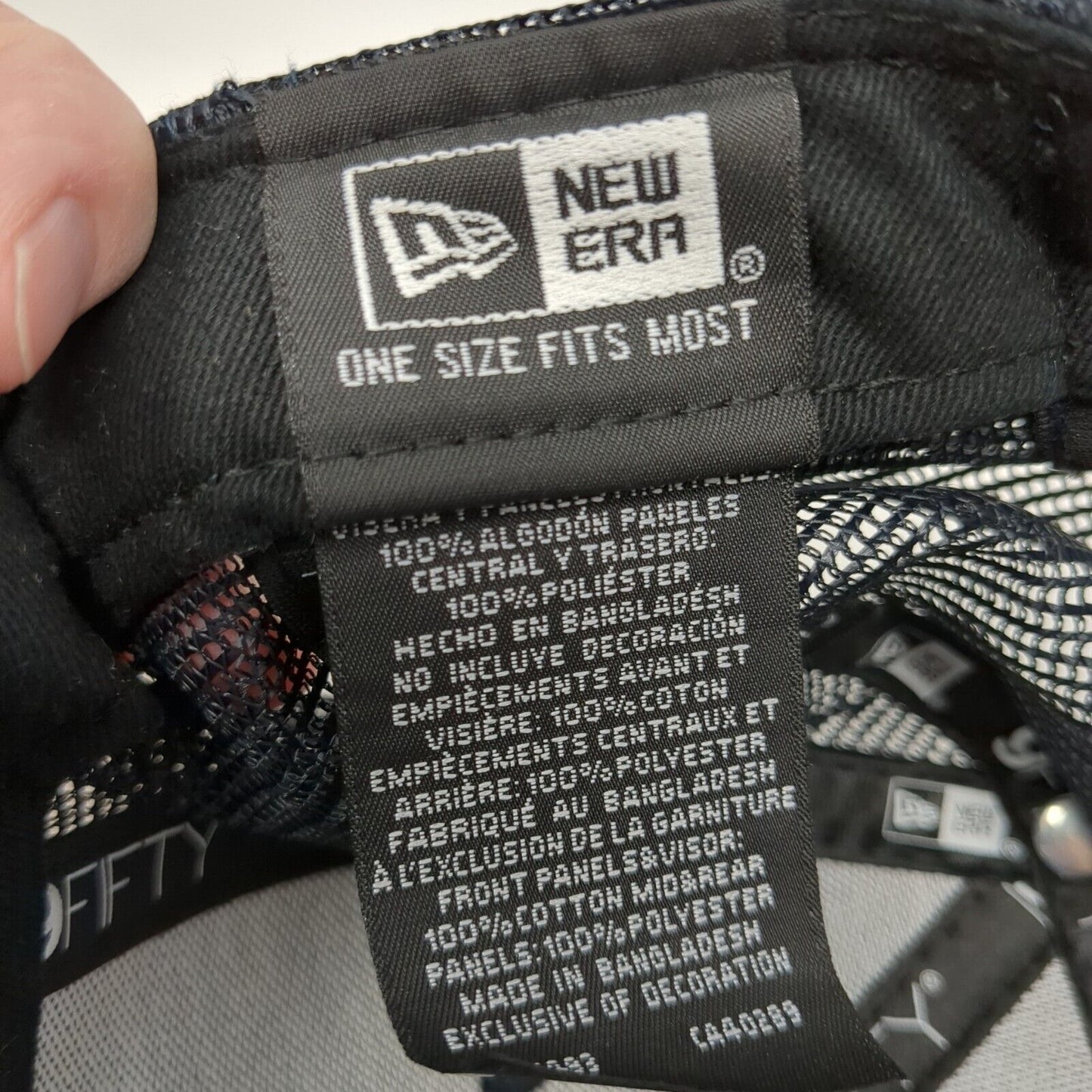 Welch Comea Engineers Surveyors Snapback Trucker Hat Blue OS Mesh Back New Era