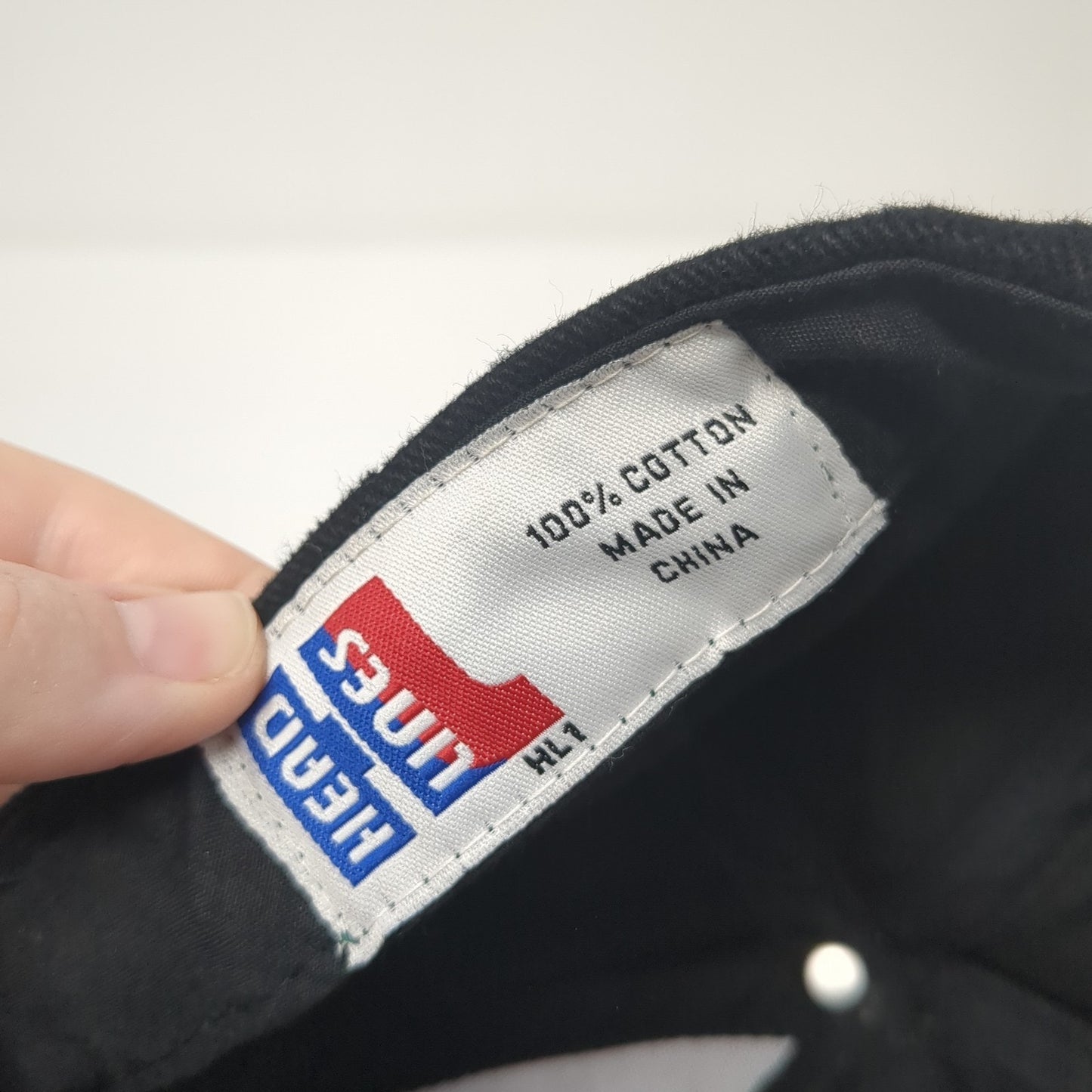 Tall Dark & handsome Baseball Cap Black OS Adjustable Embroidered Headlines