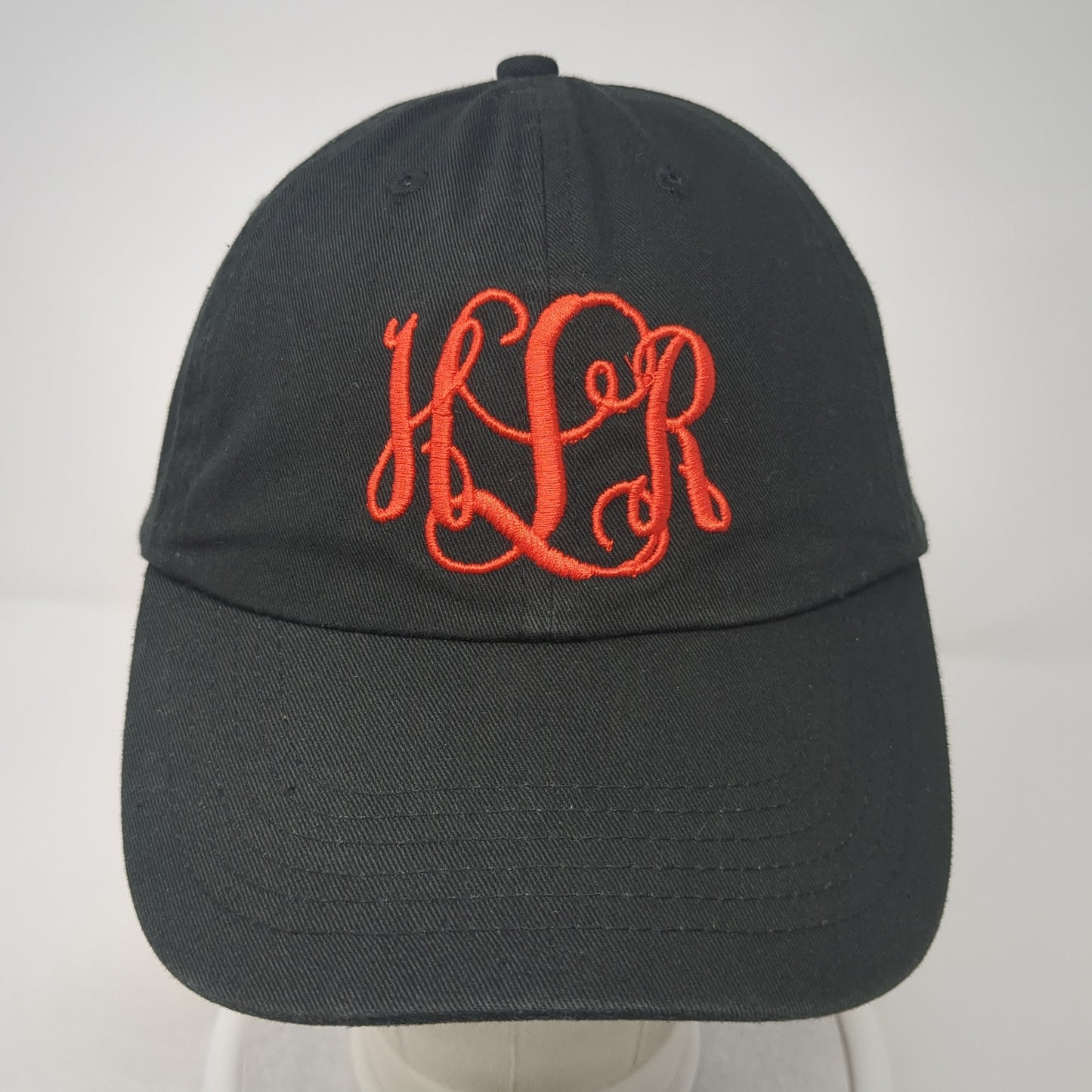 The Turnip Seed Co Slideback Hat Black One Size Embroidered Monogram