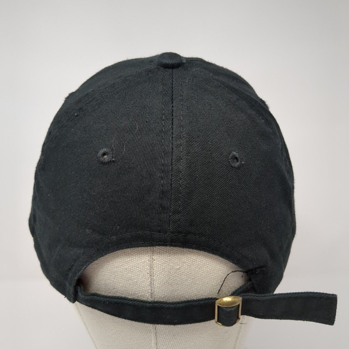 Madhappy Slideback Hat Black One Size Adjustable Embroidered Vented Holes