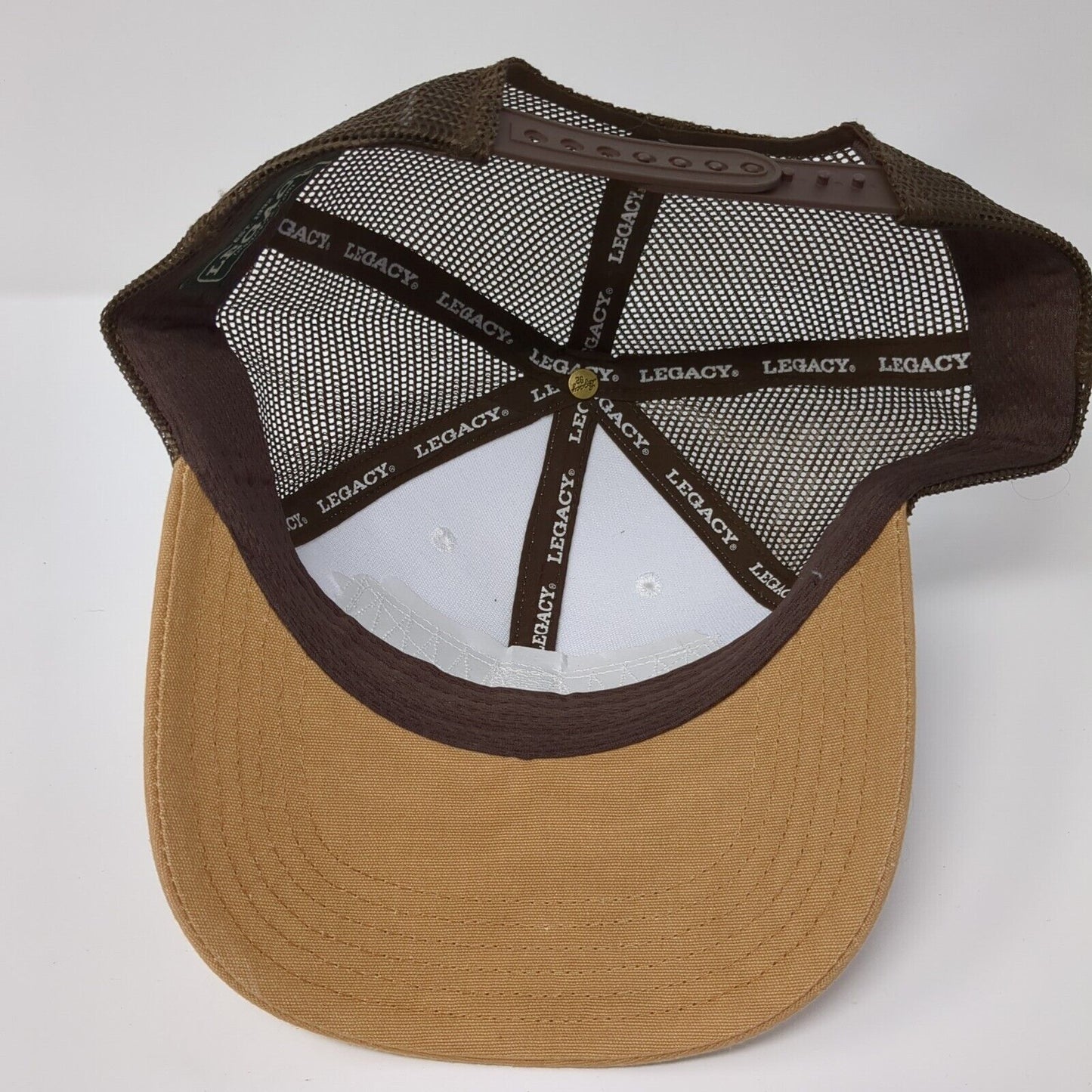 Bacon Boise Snapback Trucker Hat Multicolor OS Adjustable Mesh Back Legacy