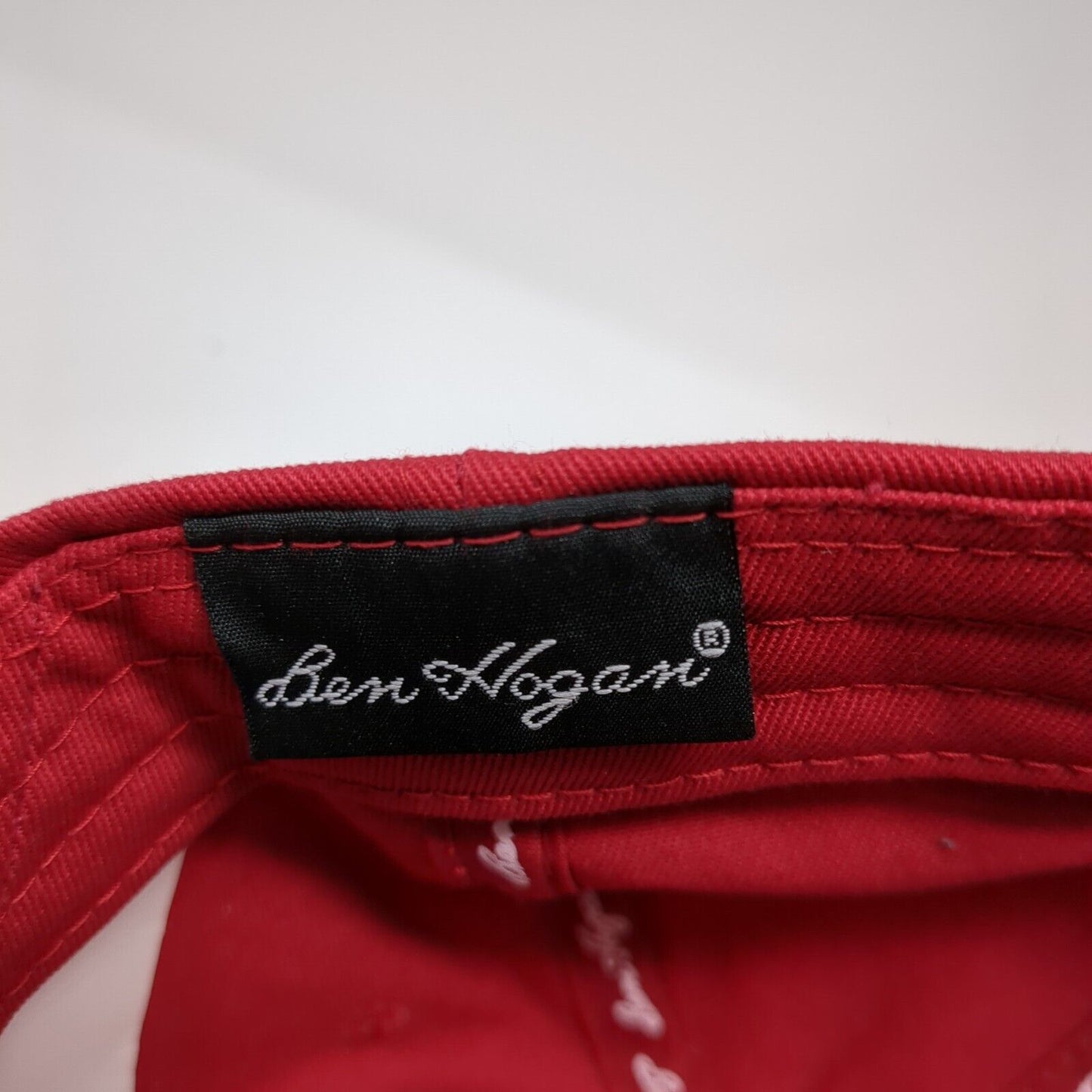 Ben Hogan Freeman Slideback Hat Red One Size Adjustable Embroidered Patriotic