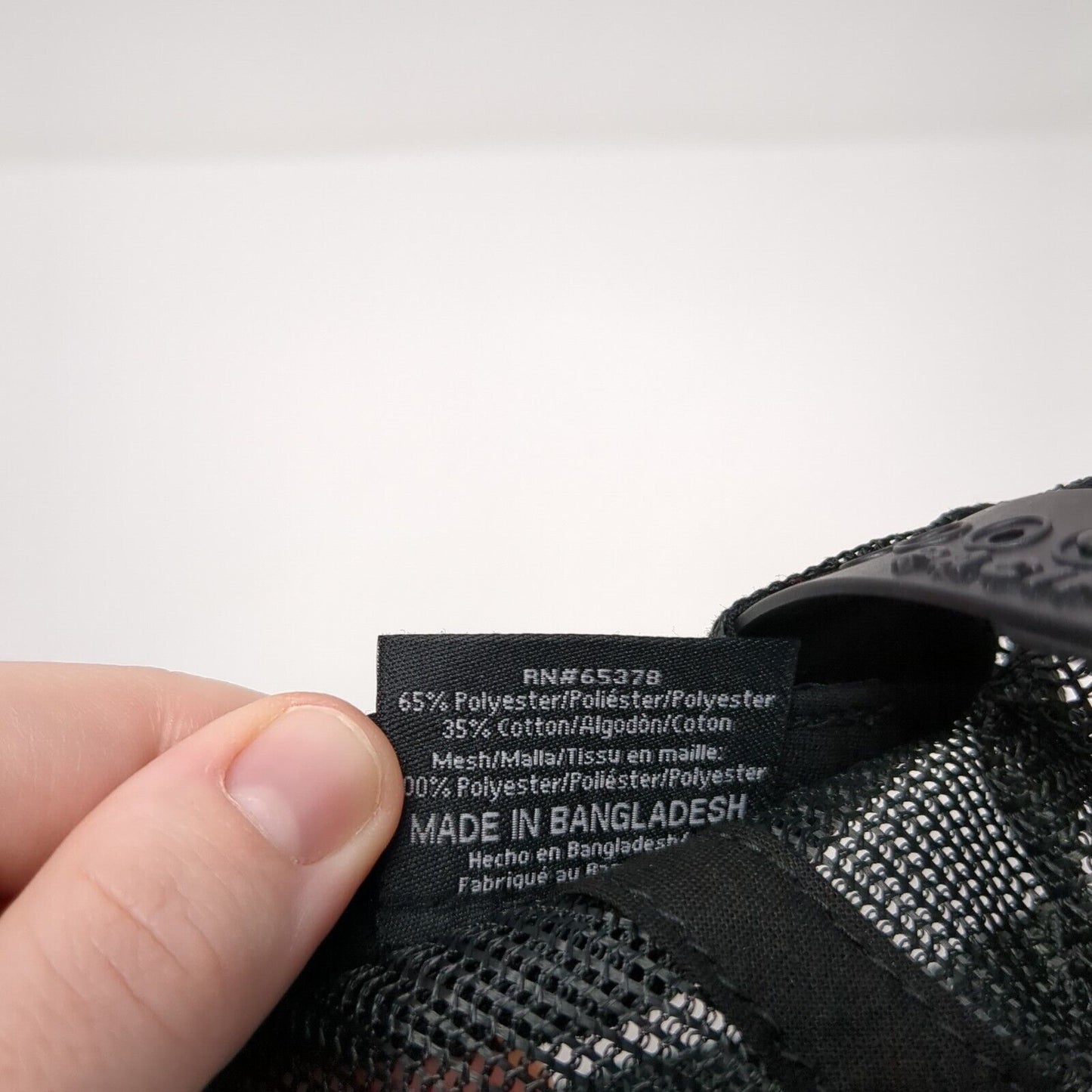 Pacific Headwear Snapback Trucker Hat Gray One Size Adjustable Mesh Back