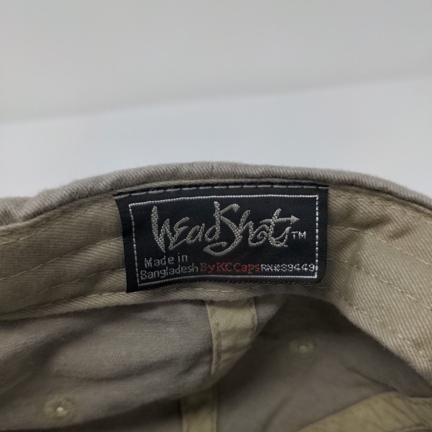 Federal Defenders Slideback Hat Tan One Size Adjustable Embroidered