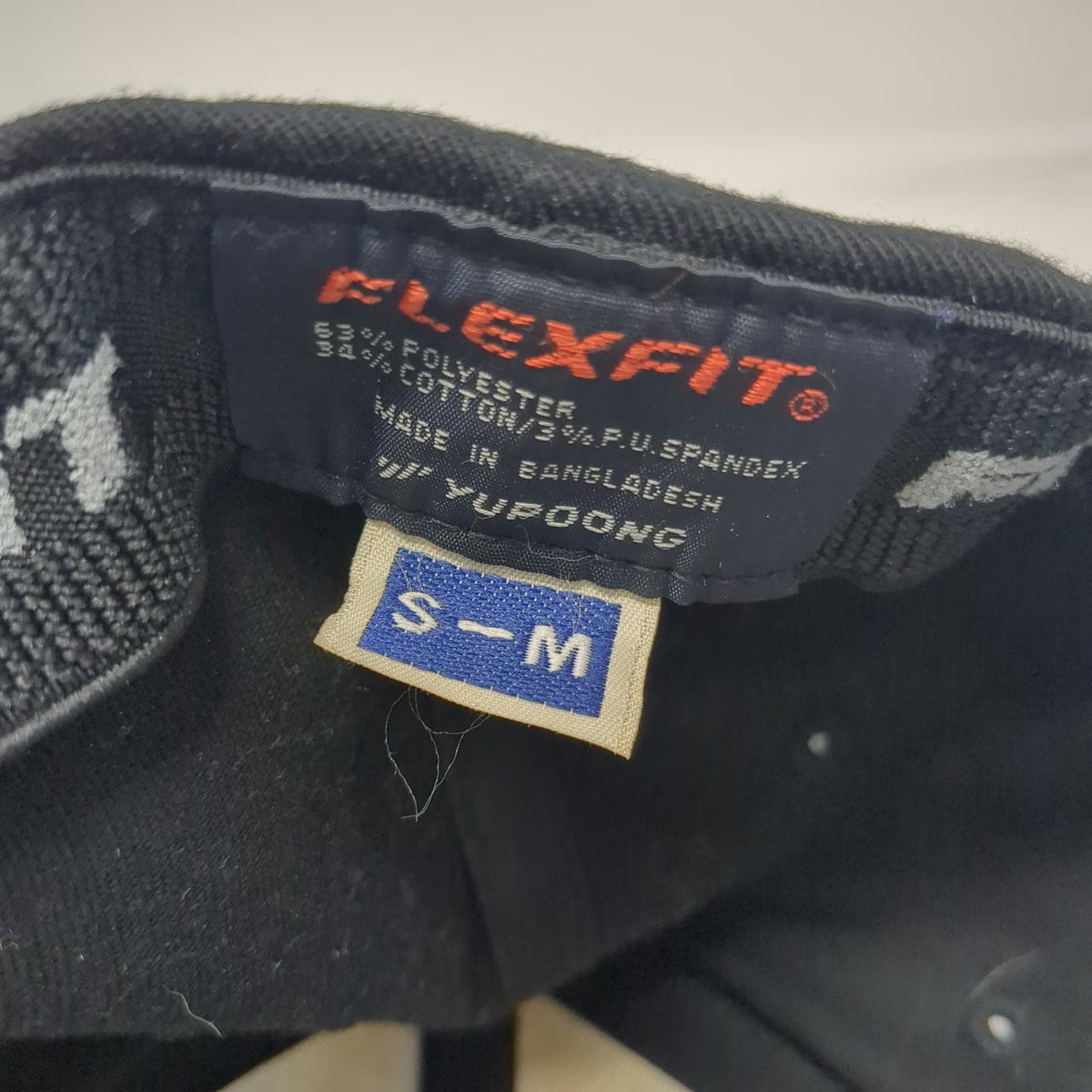 Hurley Baseball Cap Black M Tonal Logo Flexfit Embroidered Stretch Fit Hat