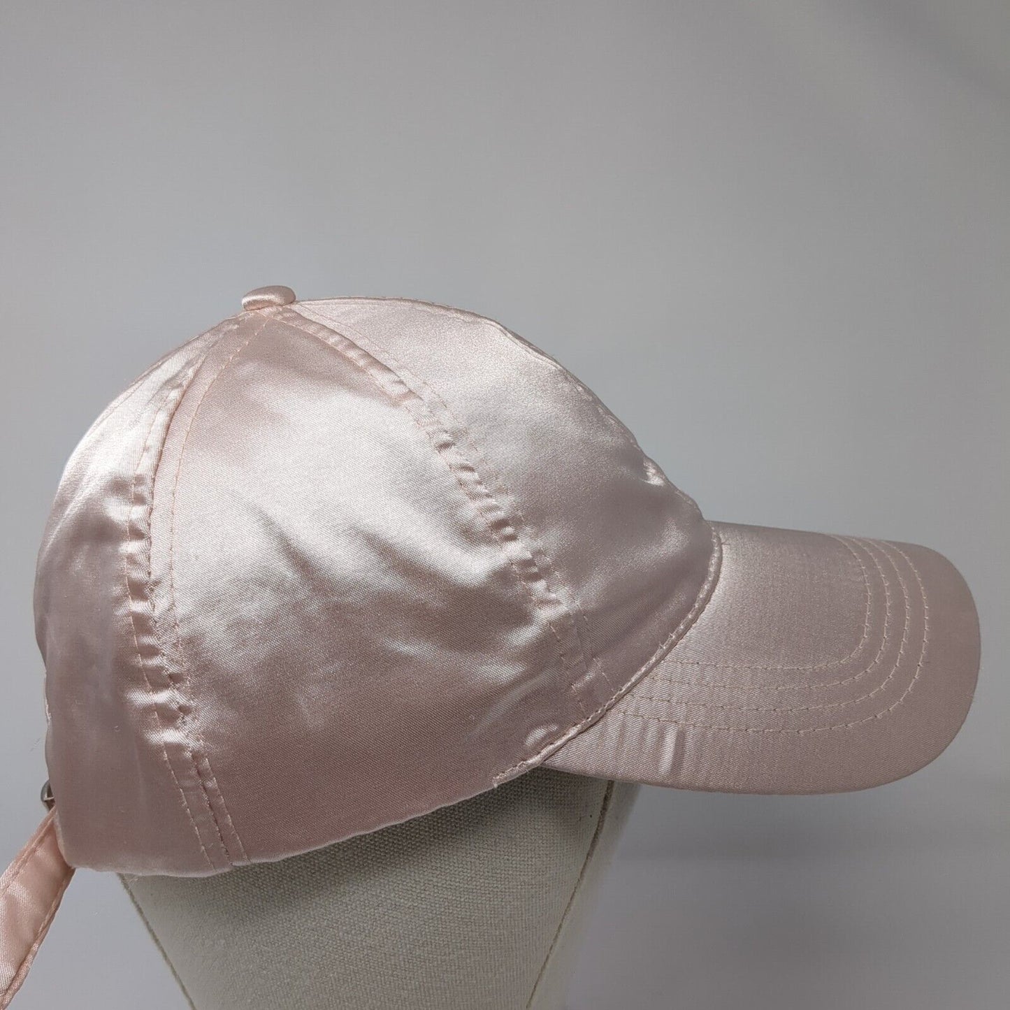 NYC Underground Slideback Hat Pink One Size Adjustable 6 Panel Blank Polyester