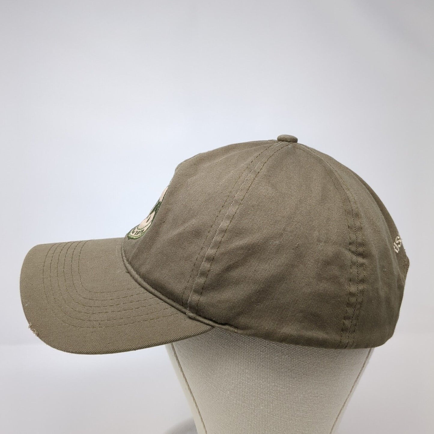 Duck Commander Strapback Hat Brown OSFA Embroidered Arise Kill Eat