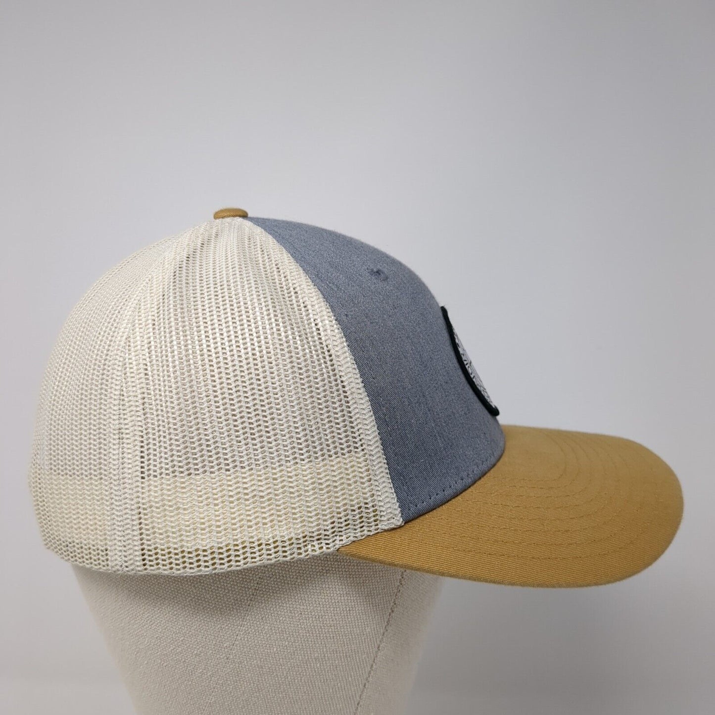Y Camp Horsethief Reservoir Snapback Trucker Hat Multi M/L Mesh Back Richardson