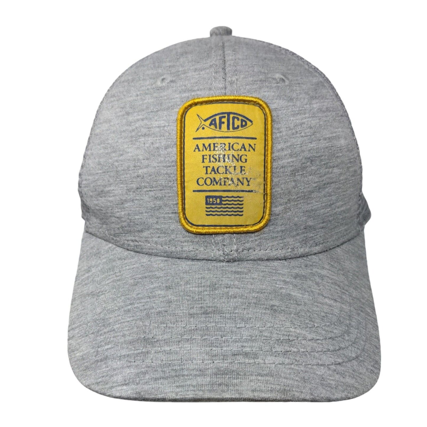 AFTCO American Fishing Tackle Company Snapback Trucker Hat Gray OSFM