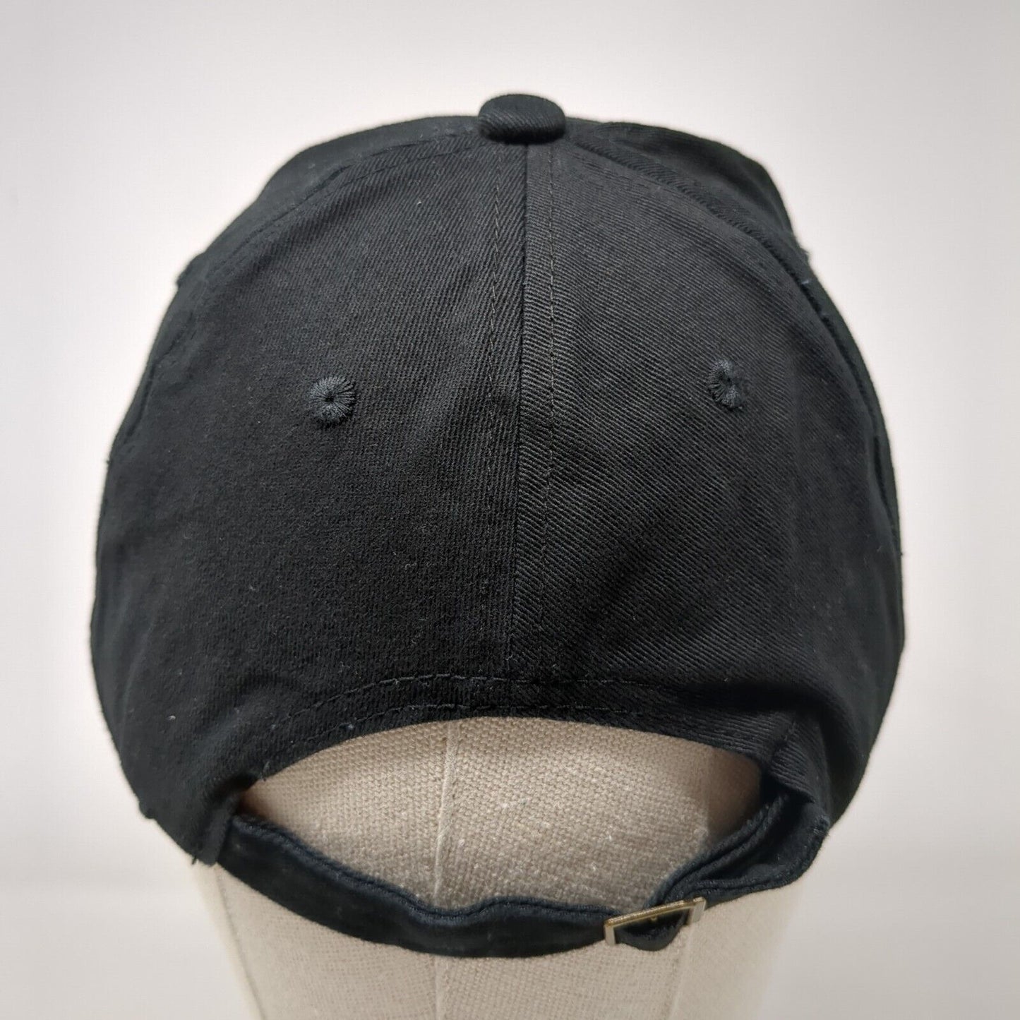 Bee Kind Slideback Hat Black OSFA Adjustable Embroidered 6 Panel