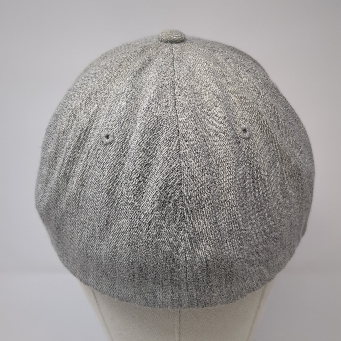 Skyview Fitted Hat Gray XL Embroidered Vent Holes Flexfit Yupoong
