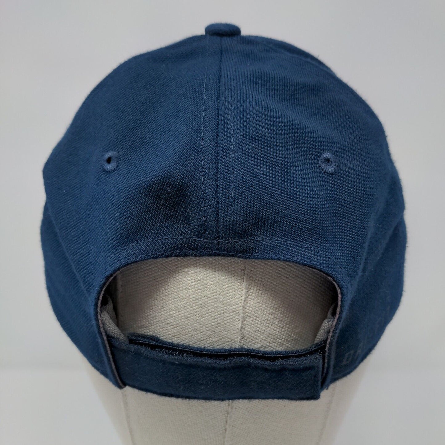 Football Strapback Hat Blue OSFM Embroidered Nike Legacy91 Dri-Fit