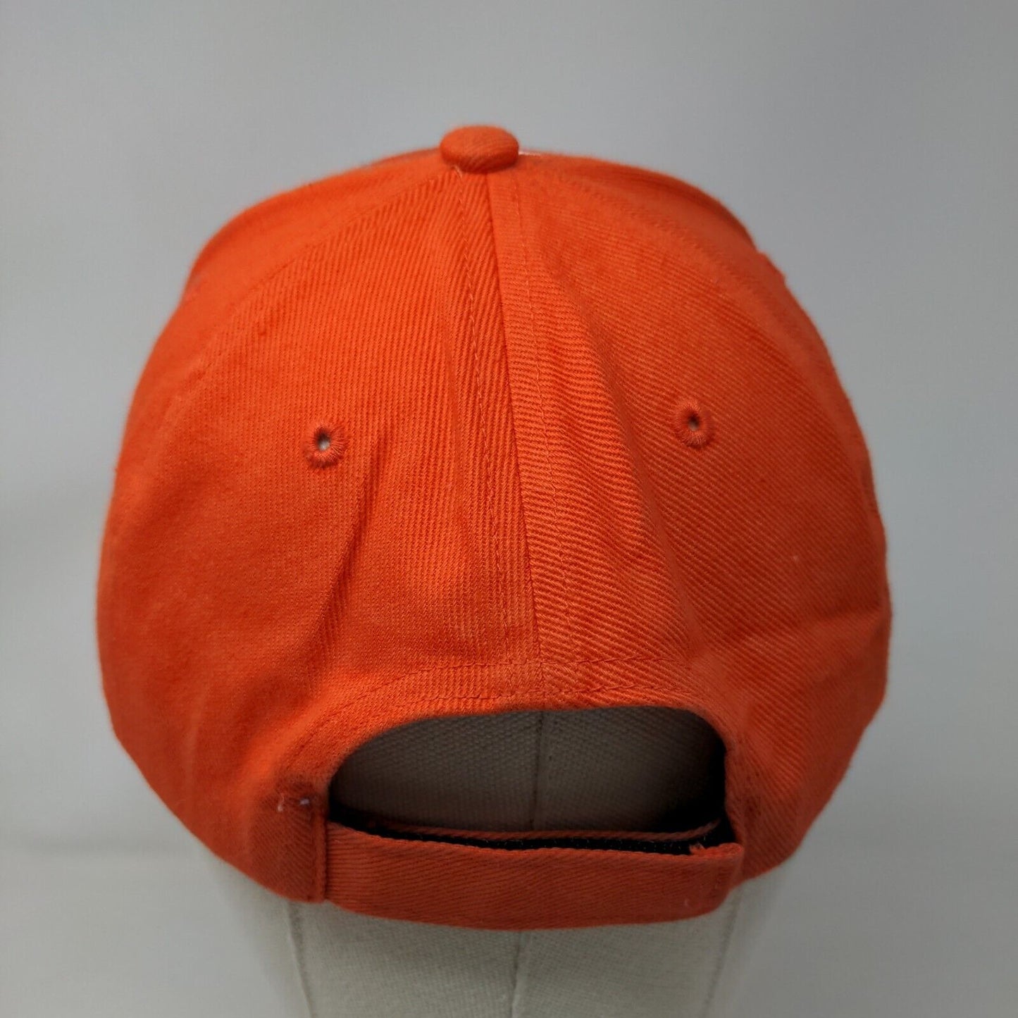 Cincinnati Bengals Strapback Hat Orange Embroidered Logo Size OS NFL