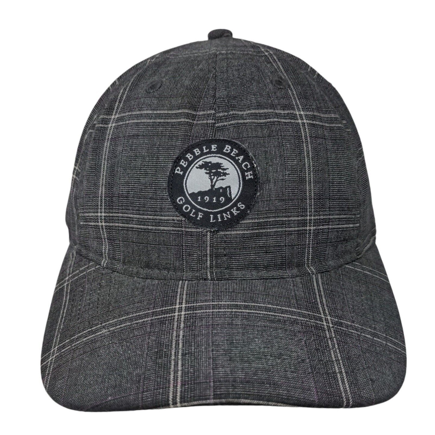 Pebble Beach Golf Links 1919 Slideback Hat Gray One Size Adjustable Legendary