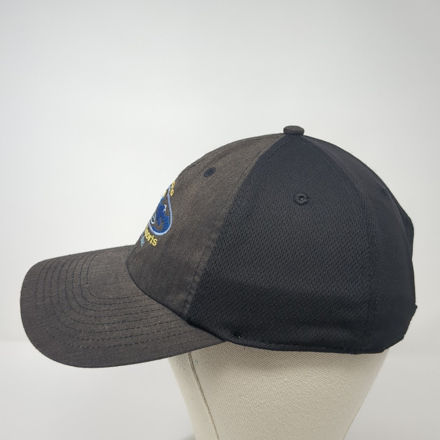 Idaho River Sports Strapback Hat Black One Size Adjustable Hit Dry