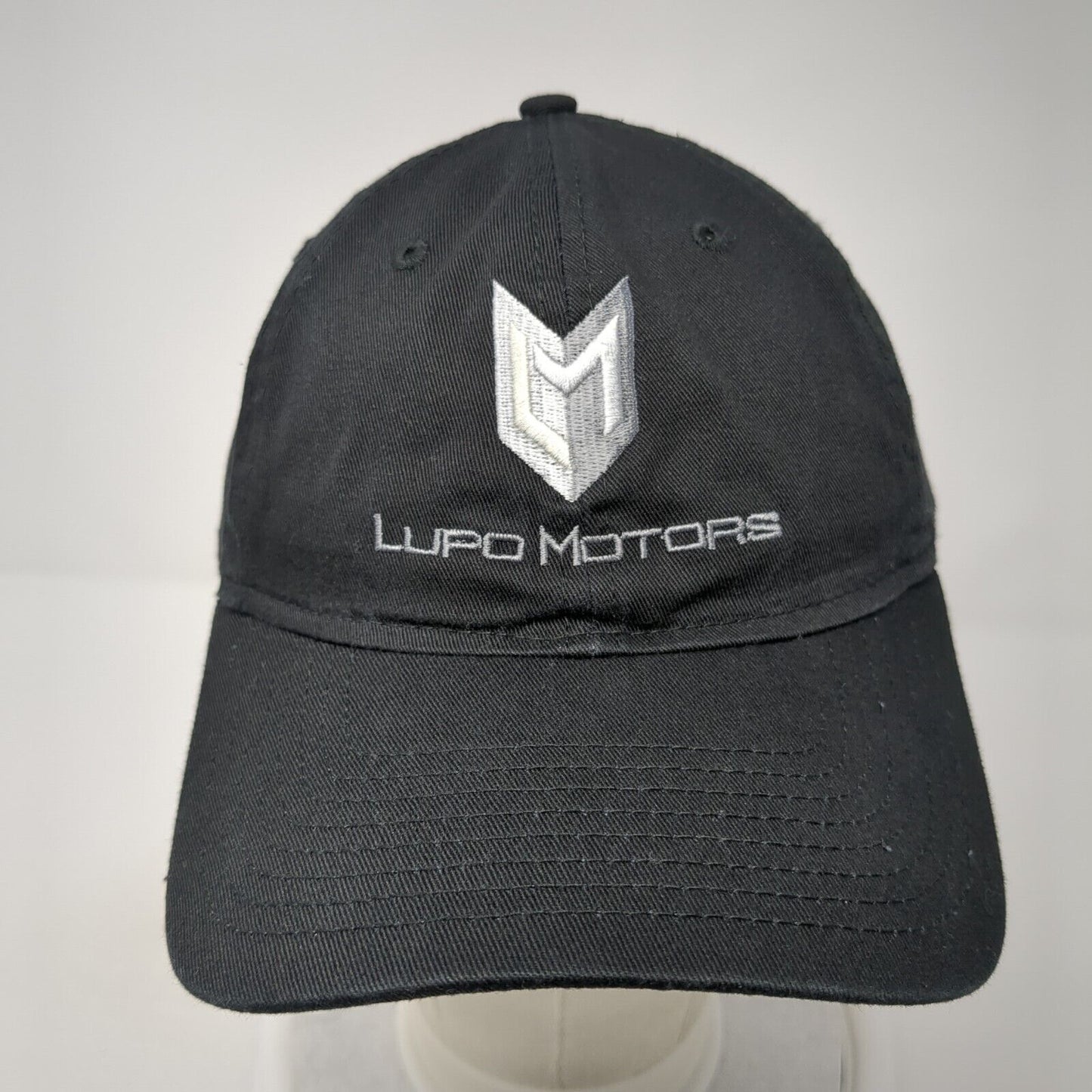 Lupo Motors Boise Idaho Slideback Hat Black One Size Adjustable New Era
