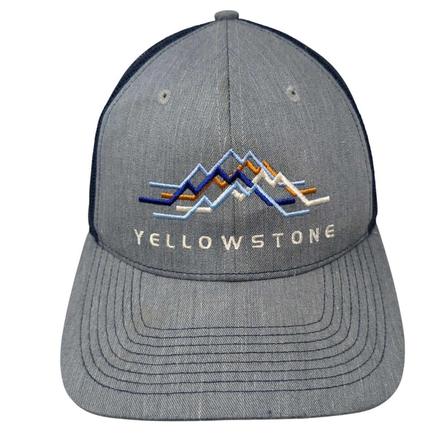 Yellowstone Snapback Trucker Hat Multi One Size Colorblock Outdoor Cap