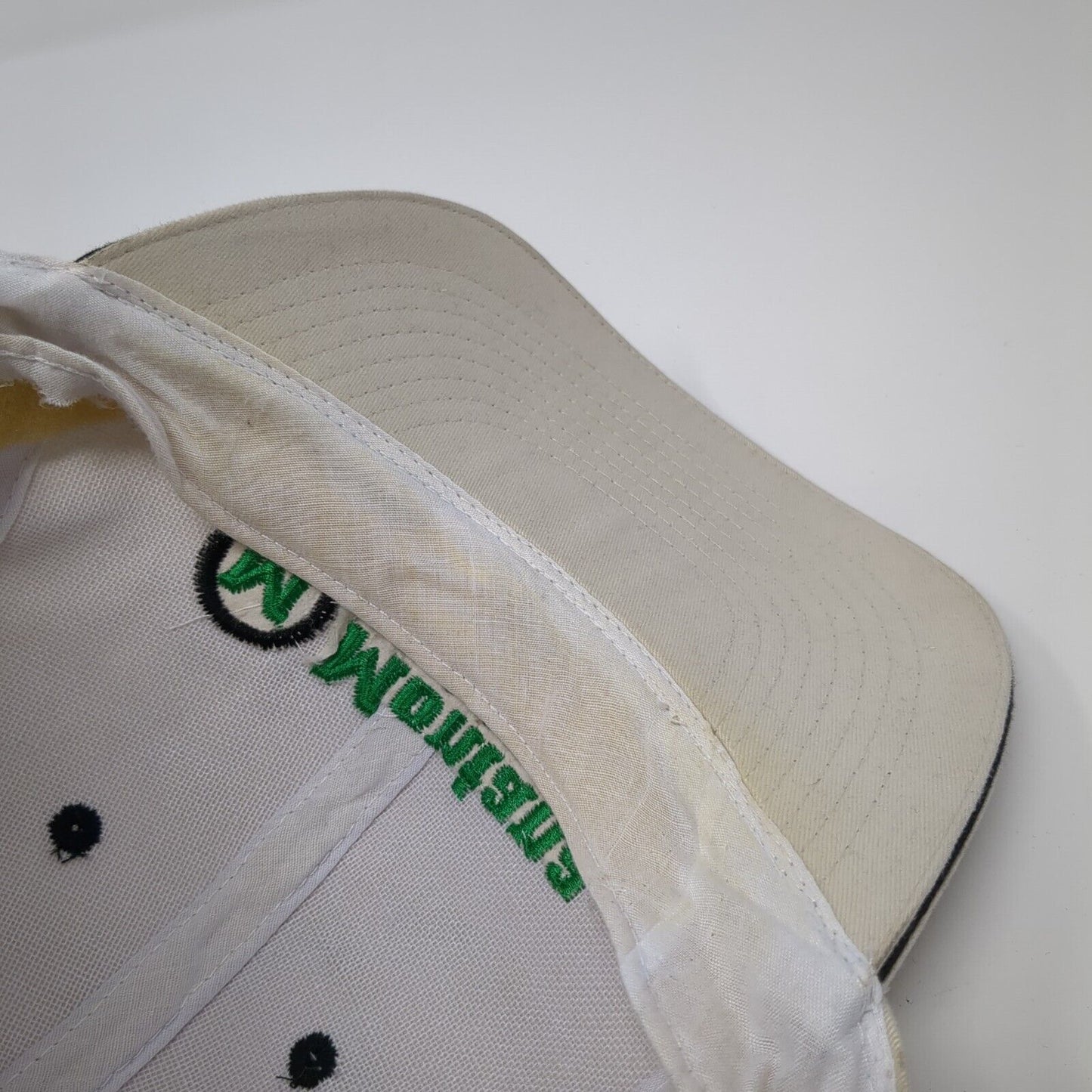 Montana Tractors Leader In Quality Strapback Hat Tan OS Embroidered 6 Panel