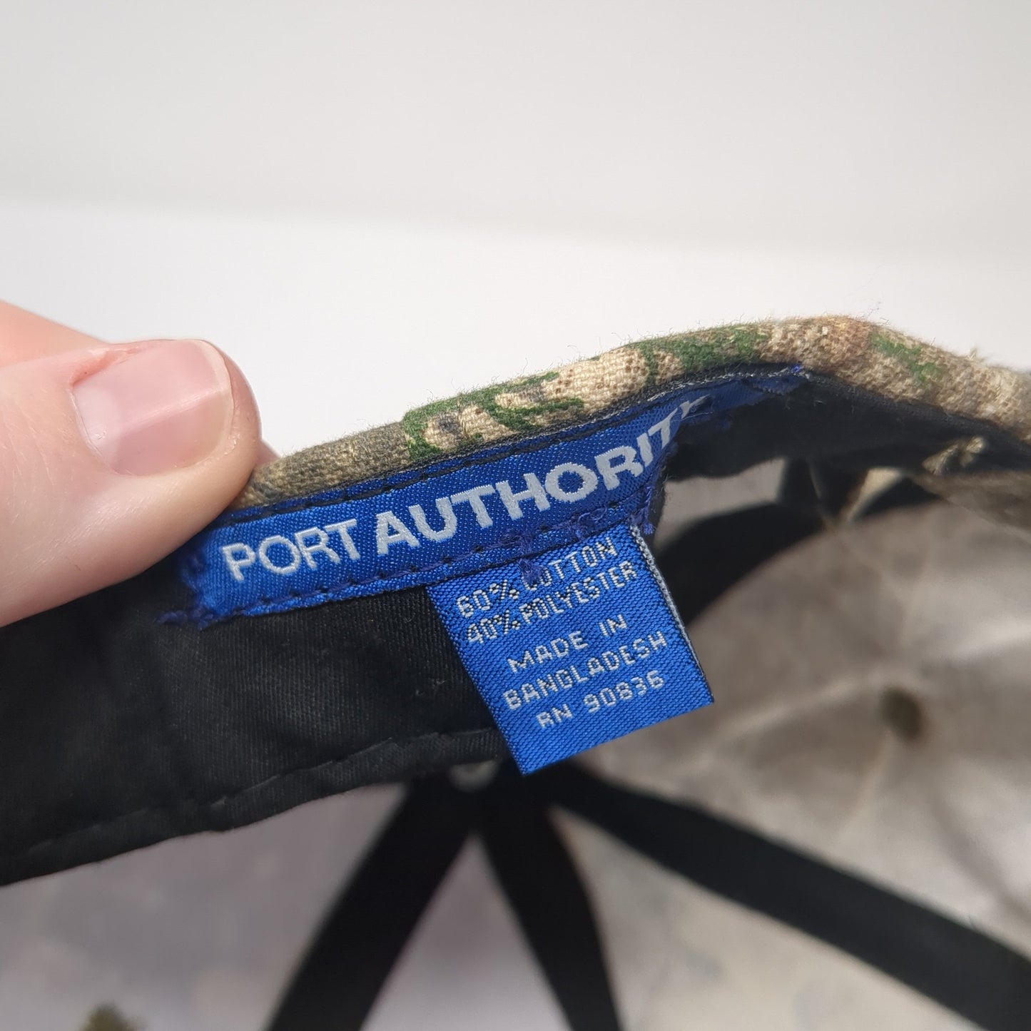Gree Air Comfort For All Strapback Hat Multi One Size Camo Port Authority