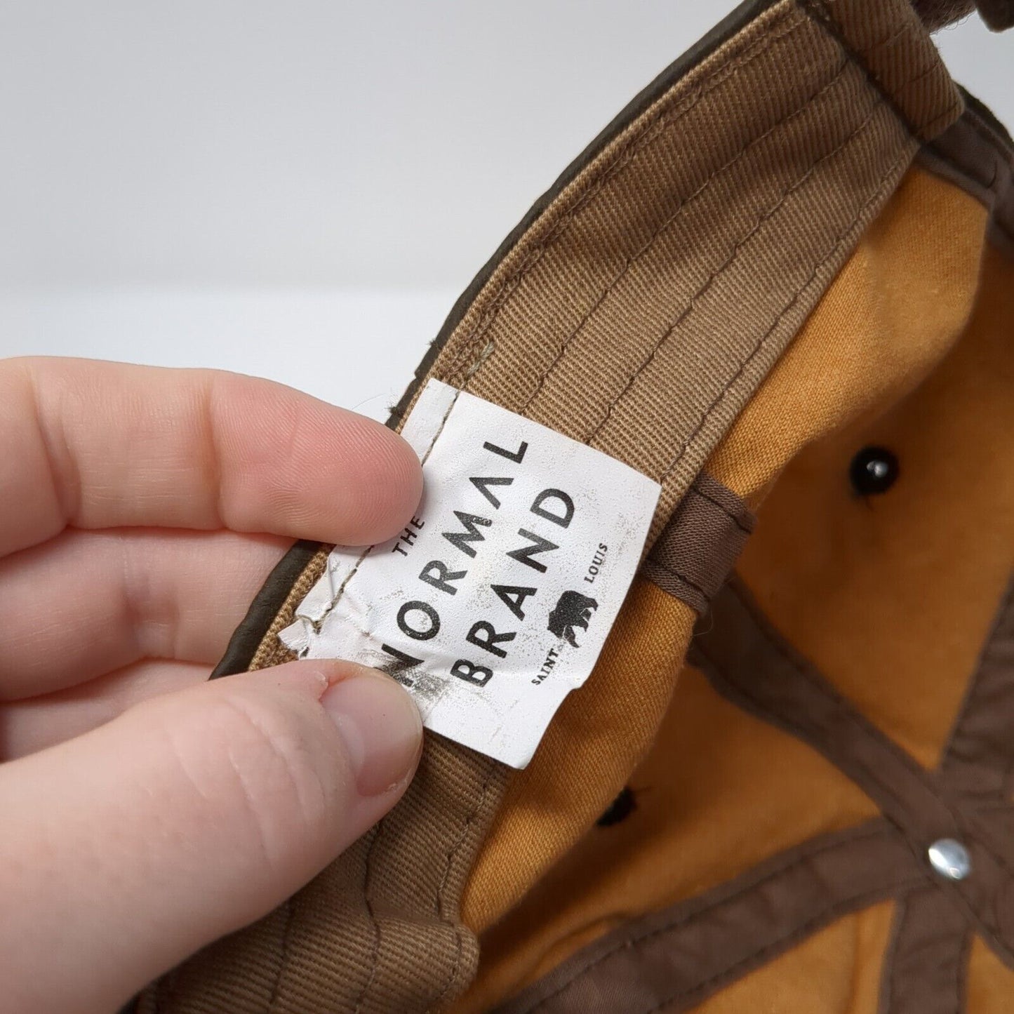 St. Louis Blues Strapback Hat Brown One Size Adjustable Playoffs 2019