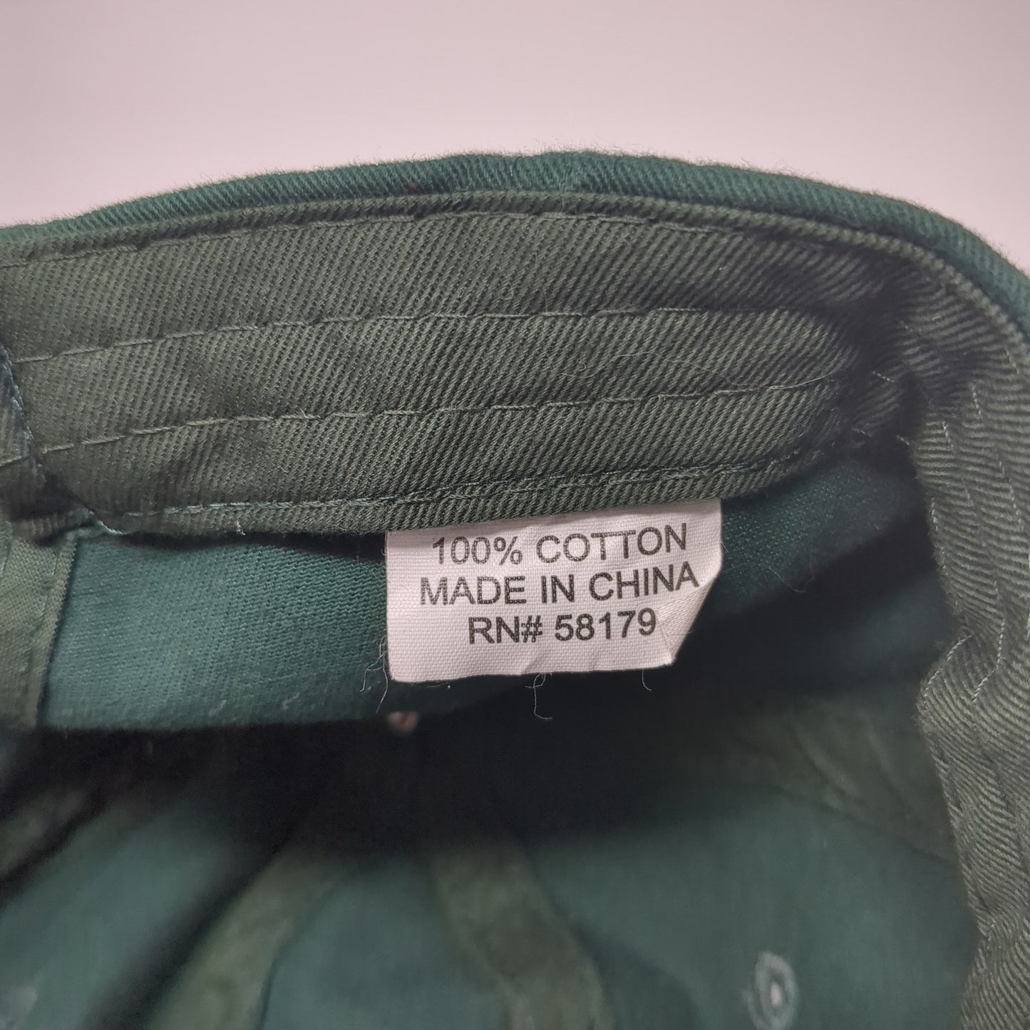 NCPC Infusion Center Infusiasts Slideback Hat Green One Size Adjustable