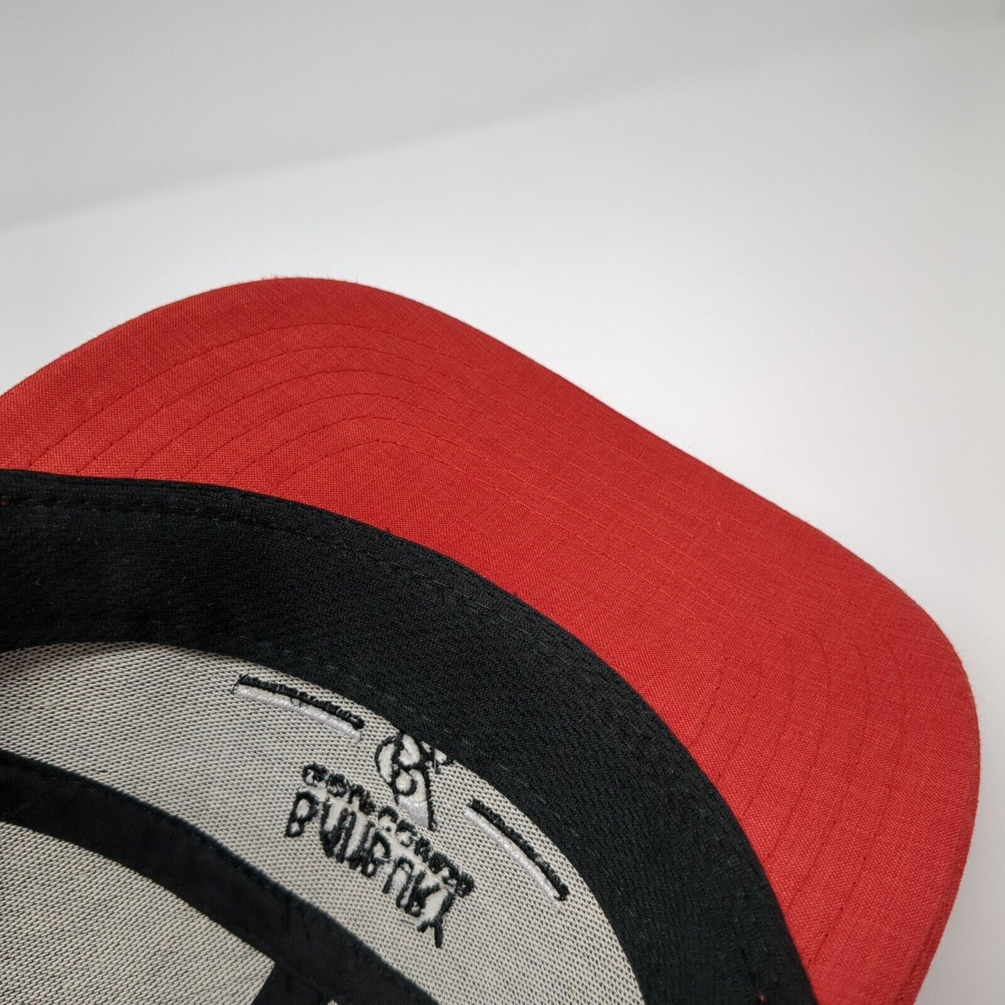 Banbury Golf Course Snapback Trucker Hat Red One Size Mesh Back Legendary