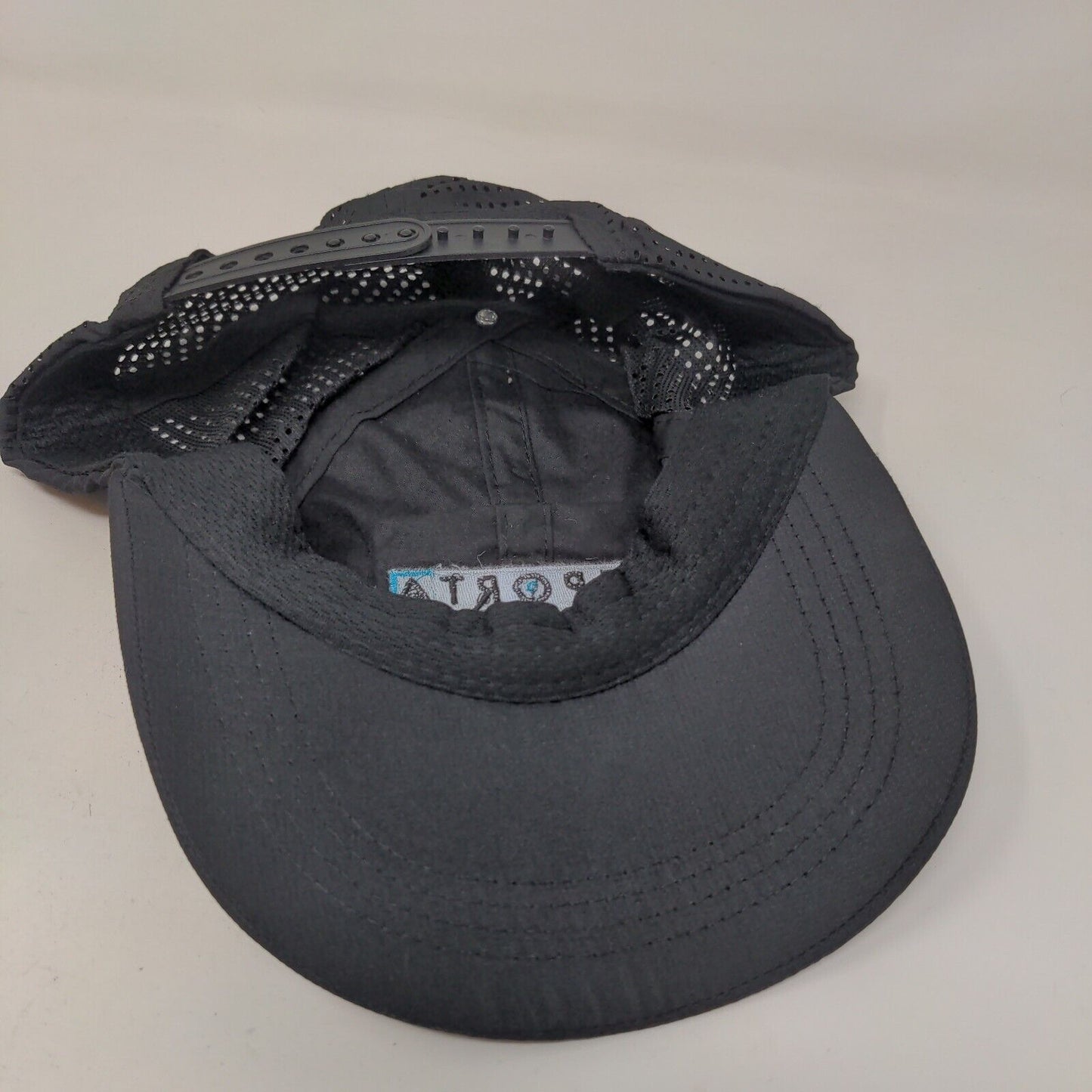 Unbranded Men's Snapback Hat Black Mesh Back Embroidered Esporta Fitness Logo