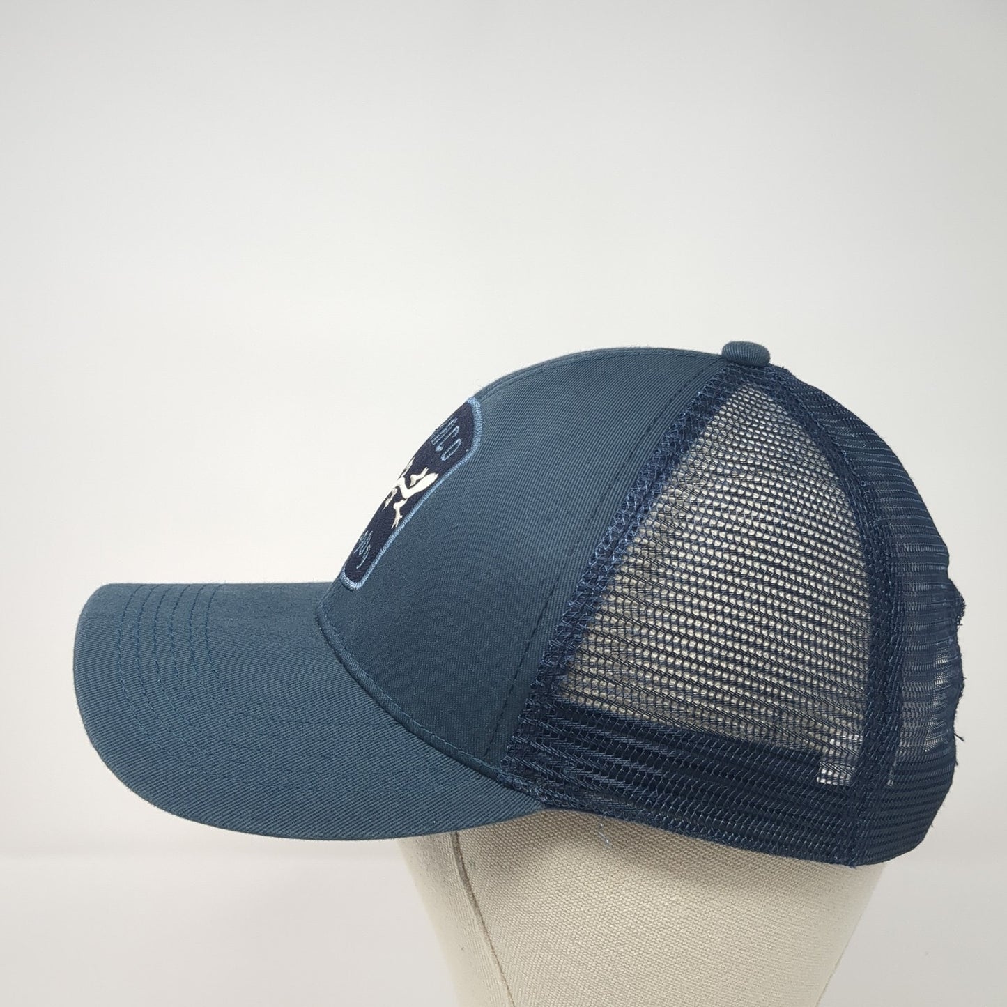 Chaco 1989 Snapback Mesh Back Trucker Hat Blue One Size Adjustable