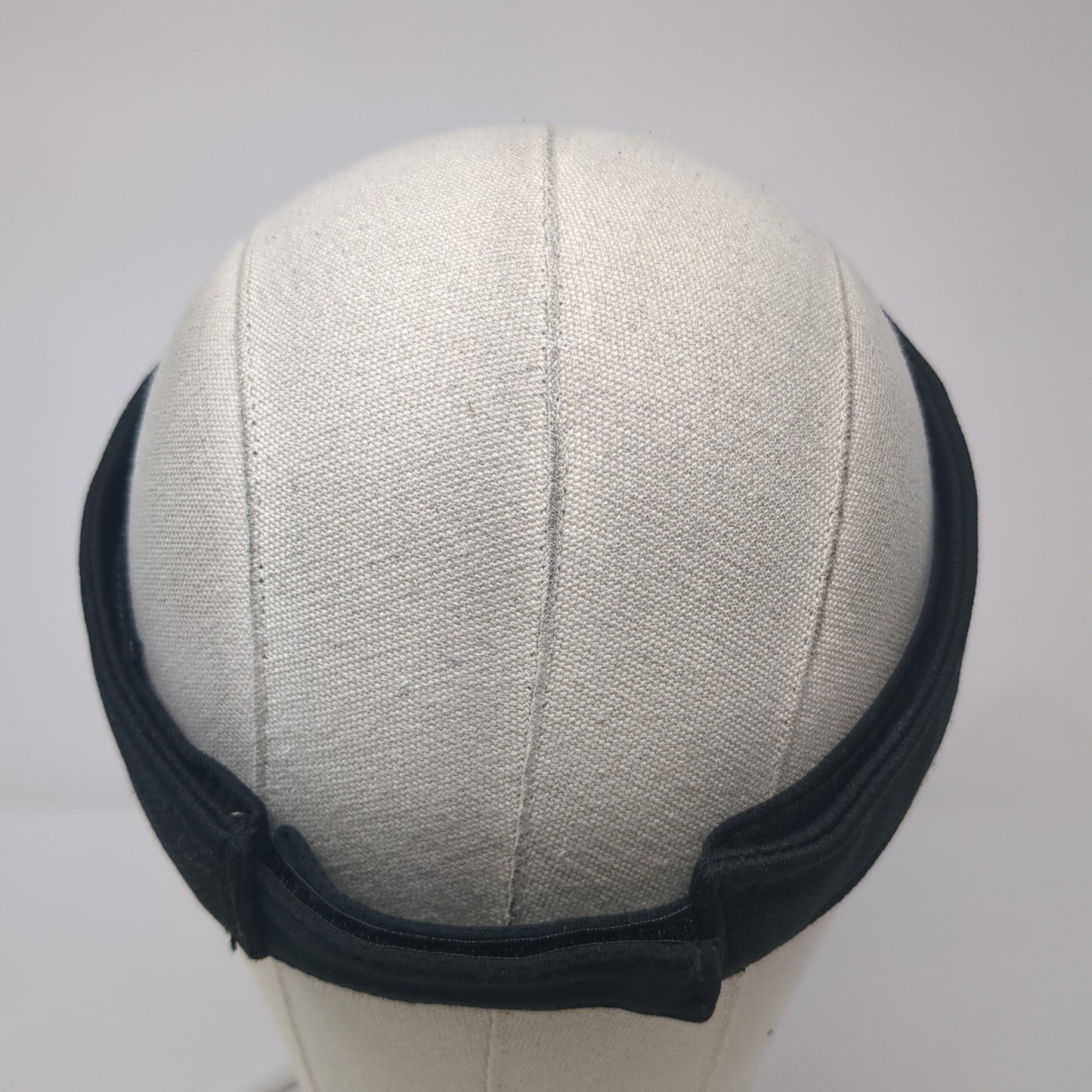 Farmers Insurance Sun Visor Hat Black One Size Adjustable Embroidered Otto