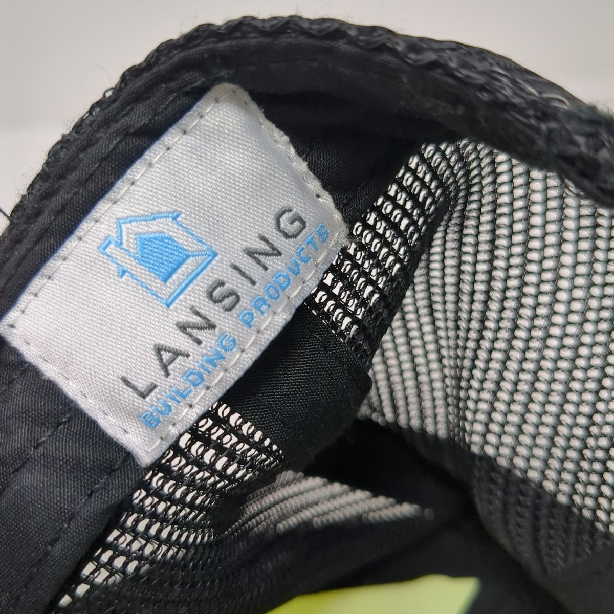 Lansing Building Products Trucker Hat Green One Size Mastic Ply Gem Mesh Back