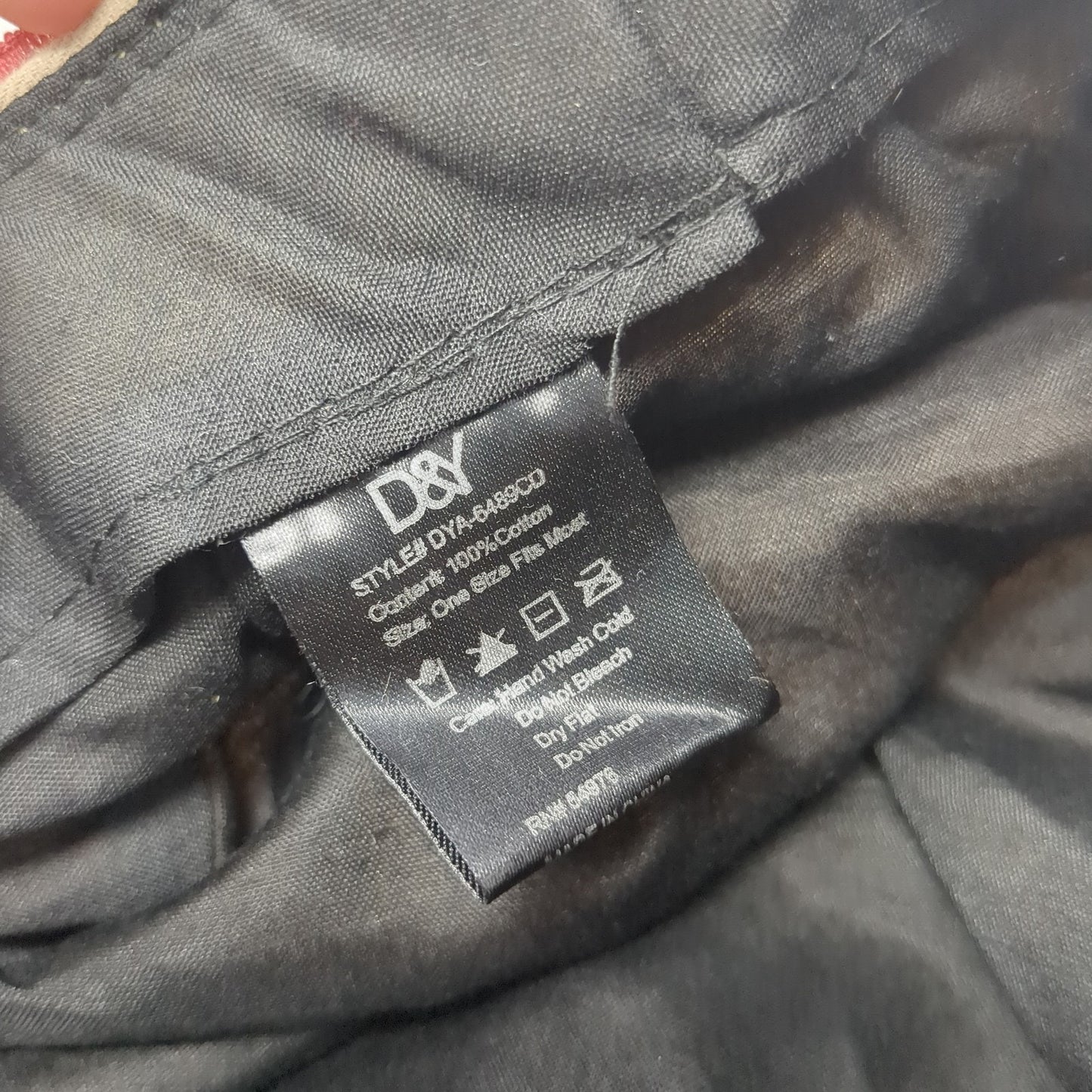 D&Y Fitted Cadet Army Cap Hat Beige One Size Cotton Colorblock Outdoor