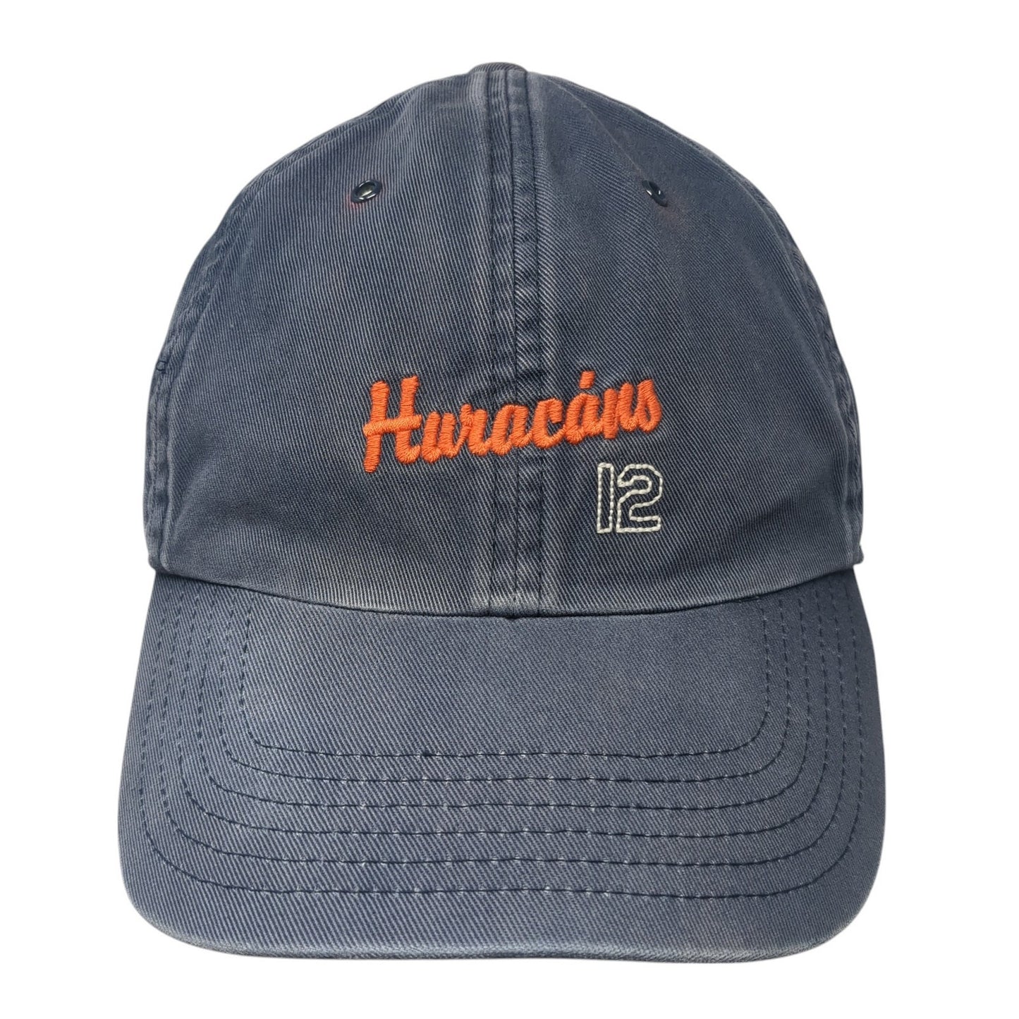 Huracans 12 Slideback Baseball Cap Blue Medium Adjustable Embroidered Gap