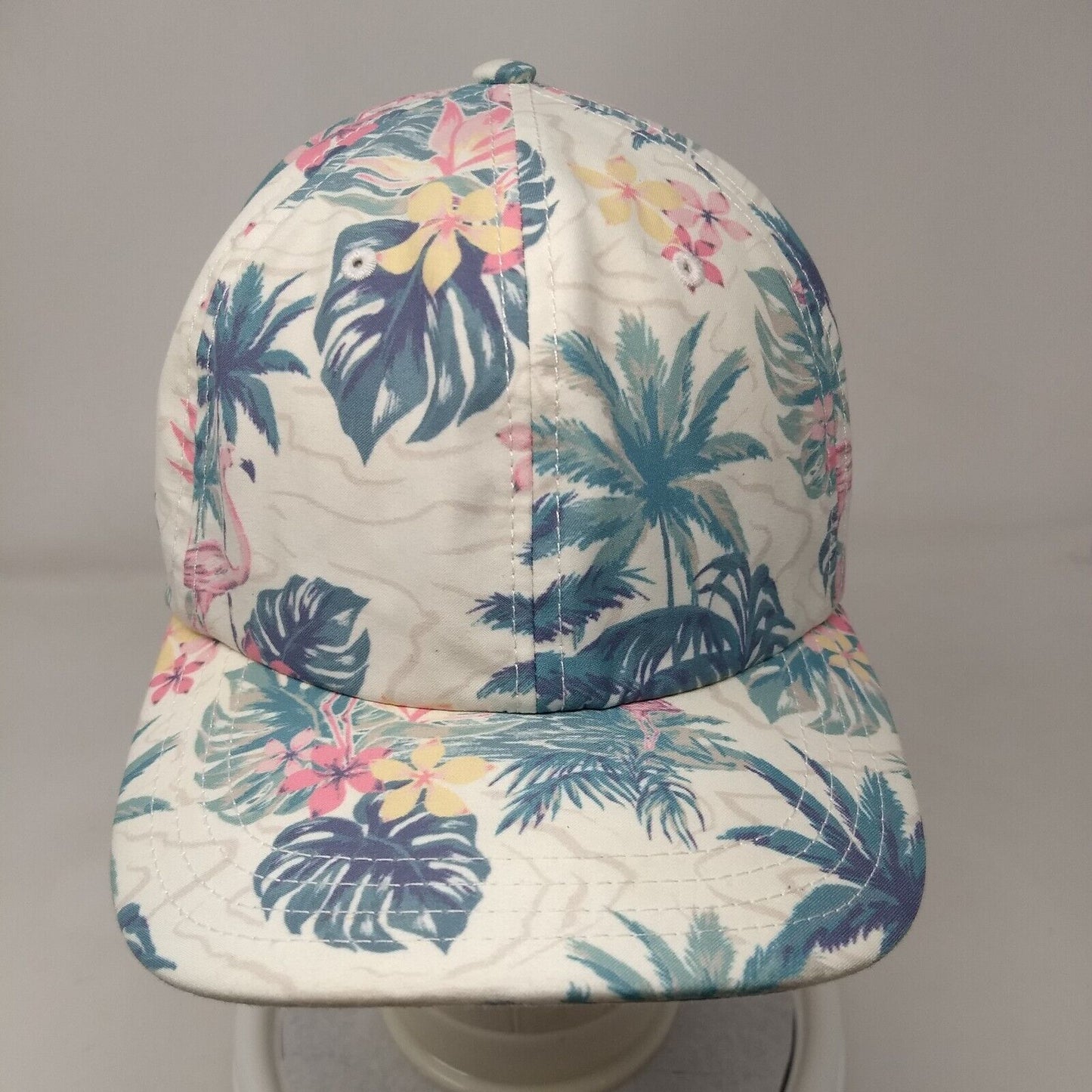 American Eagle Slideback Hat Multi One Size Adjustable Floral Hawaiian