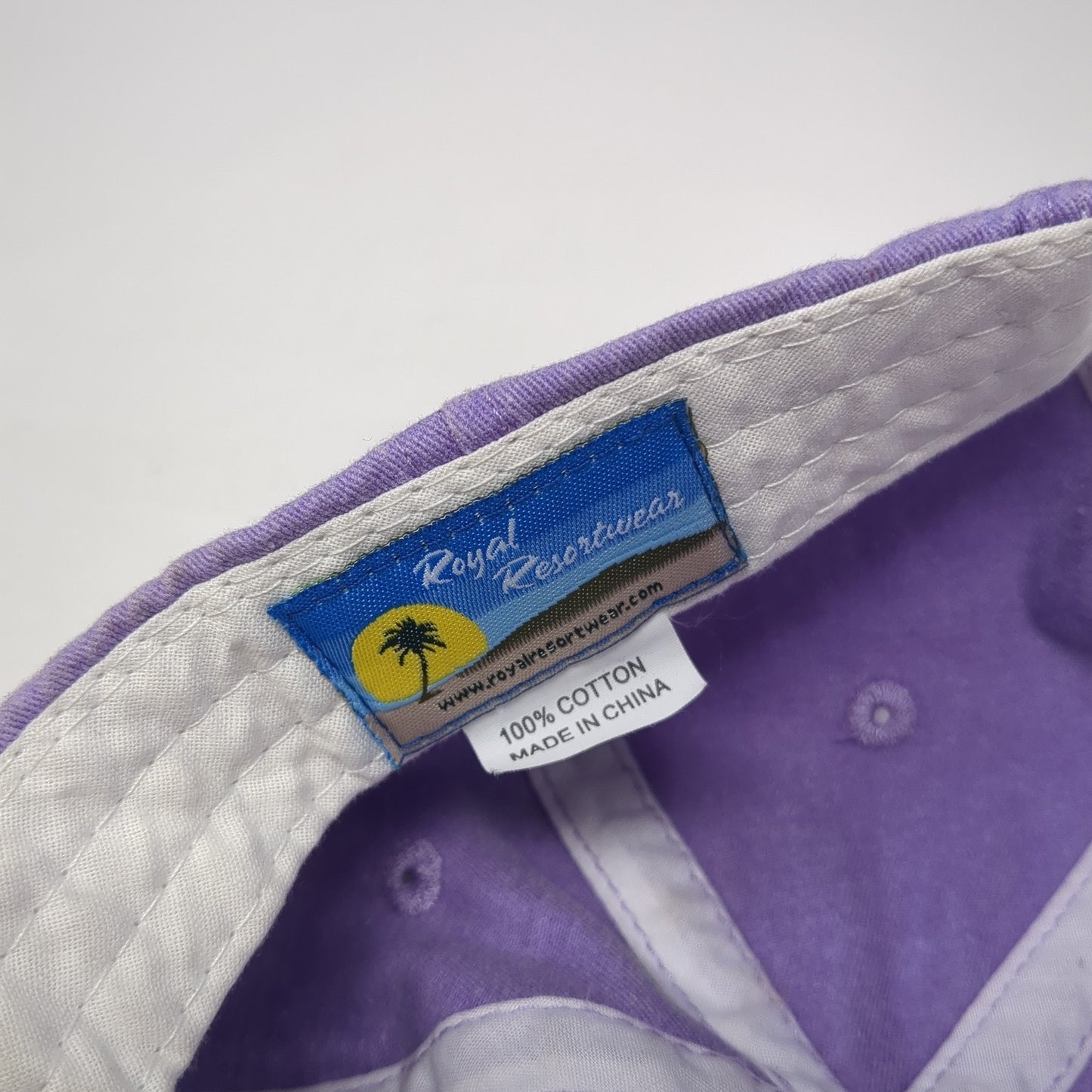 Glacier National Park Est. 1910 Slideback Hat Purple One Size Adjustable