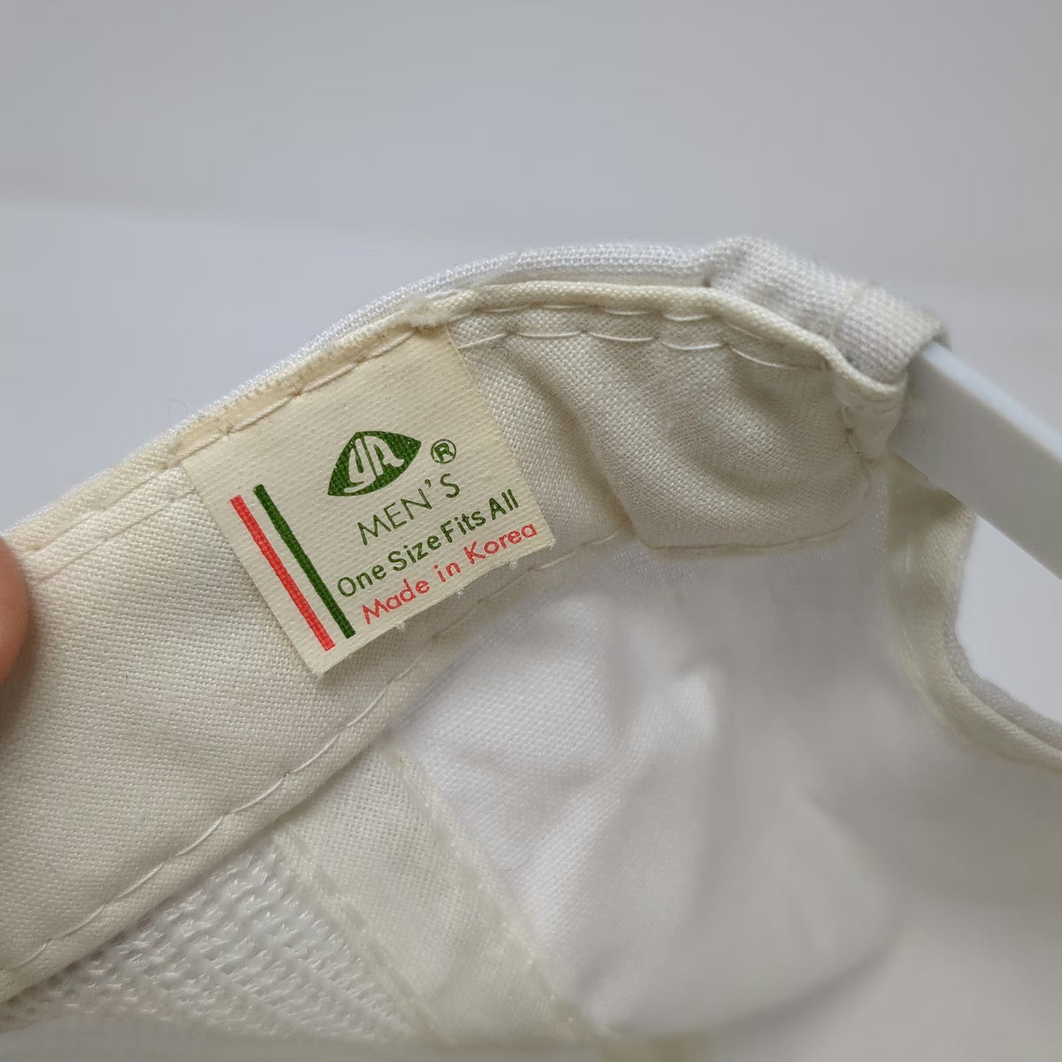 Young An 5 Panel White Hat One Size Koch Service Inc Mesh Back Snapback Rope