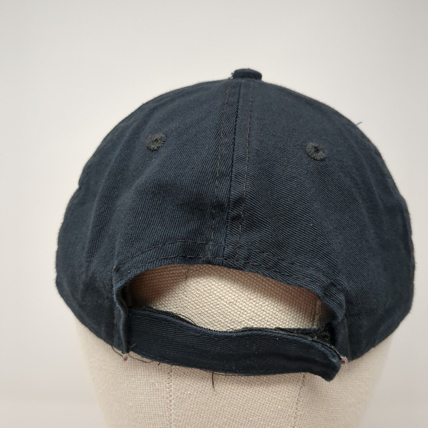 B Est. 1881 Strapback Hat Blue One Size Adjustable Port & Company