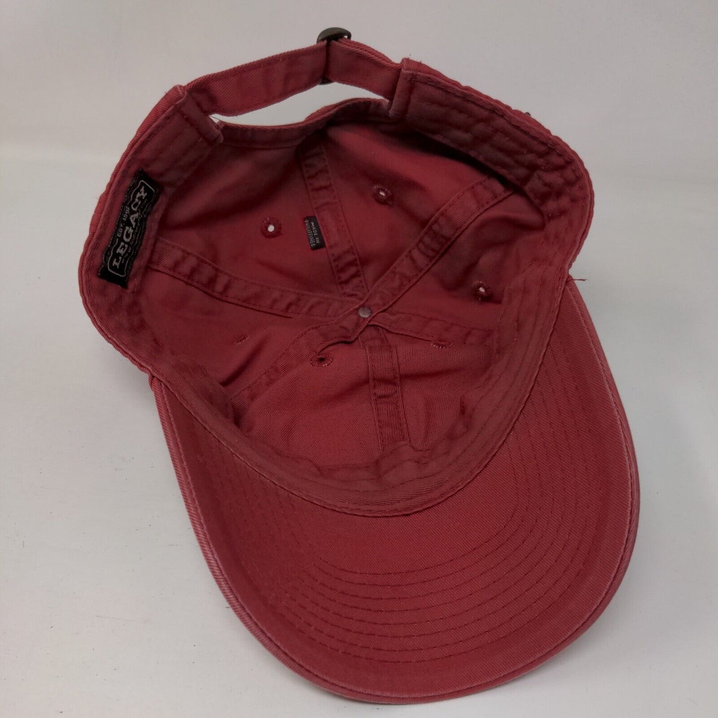APU Slideback Hat Red One Size Adjustable Embroidered 6 Panel Legacy