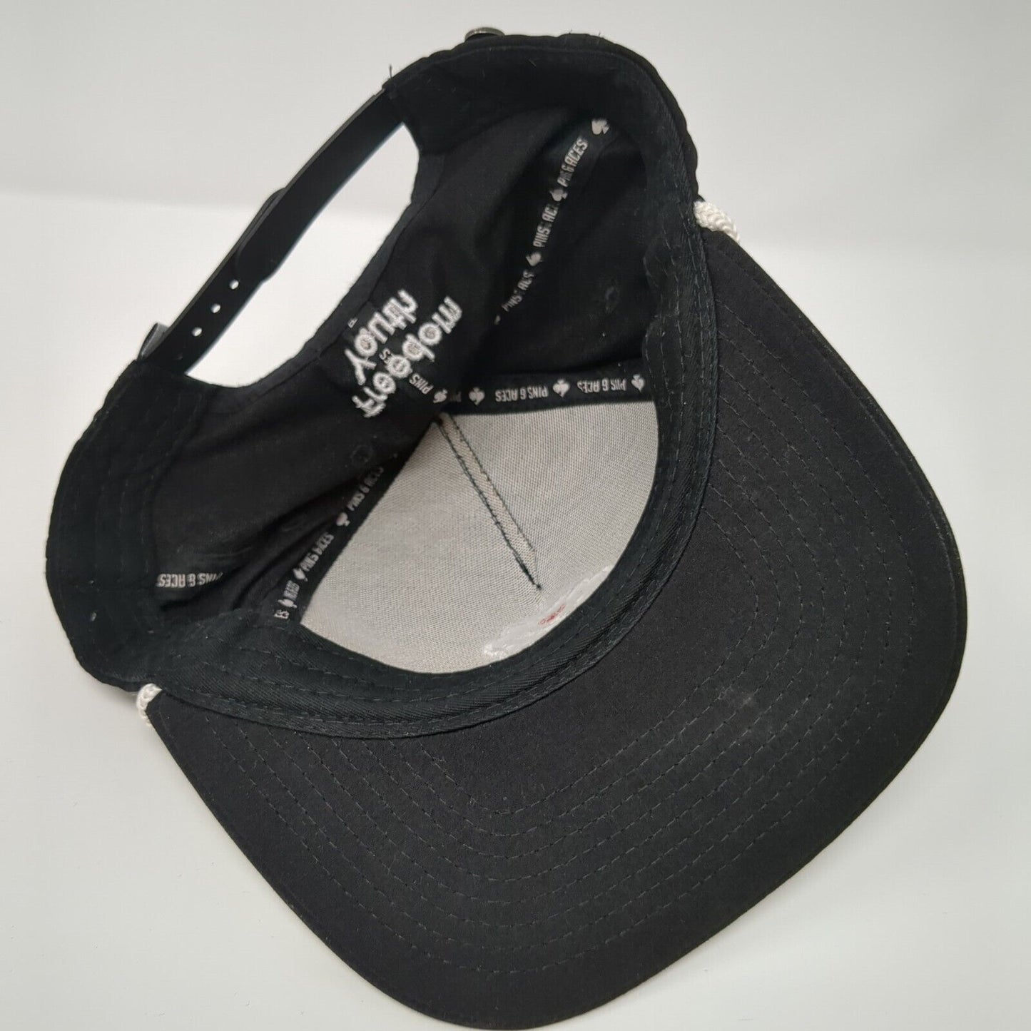 Freedom Youth Foundation Snapback Rope Hat Black One Size Embroidered