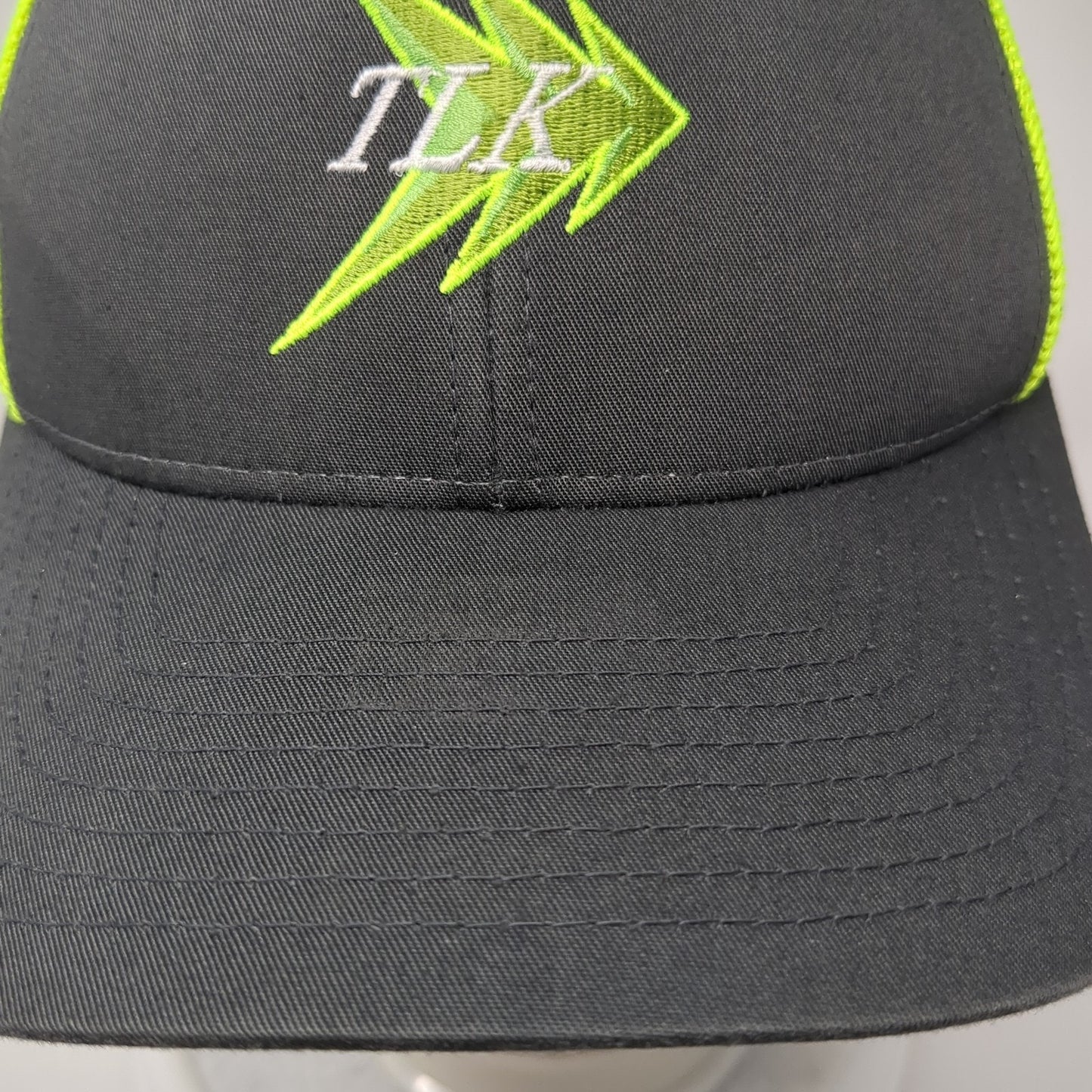 TLK Fitted Trucker Hat Multicolor Medium Lightweight Mesh Back Richardson