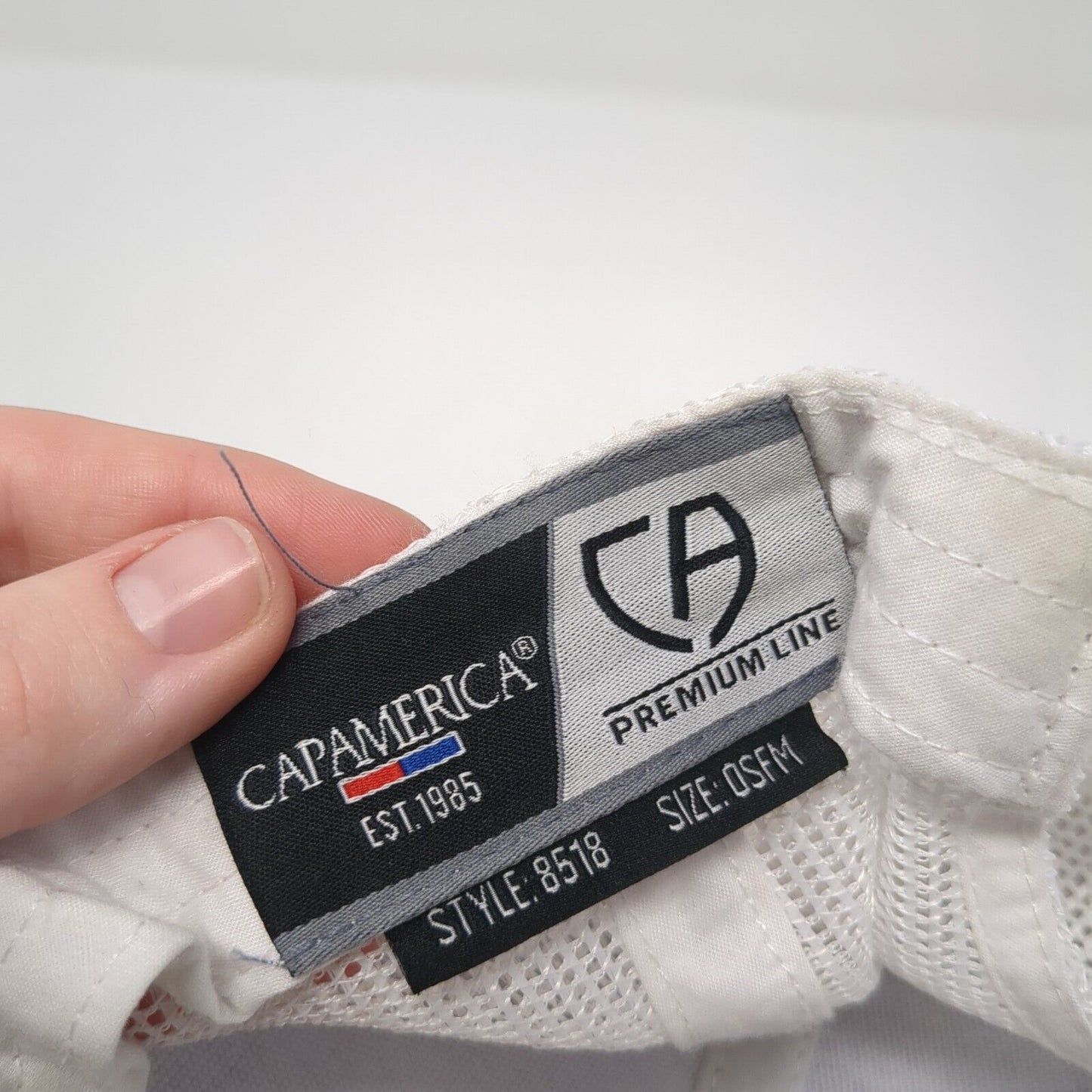 Fit To Win Tampa 2023 Snapback Trucker Hat Gray OS Adjustable Mesh Cap America