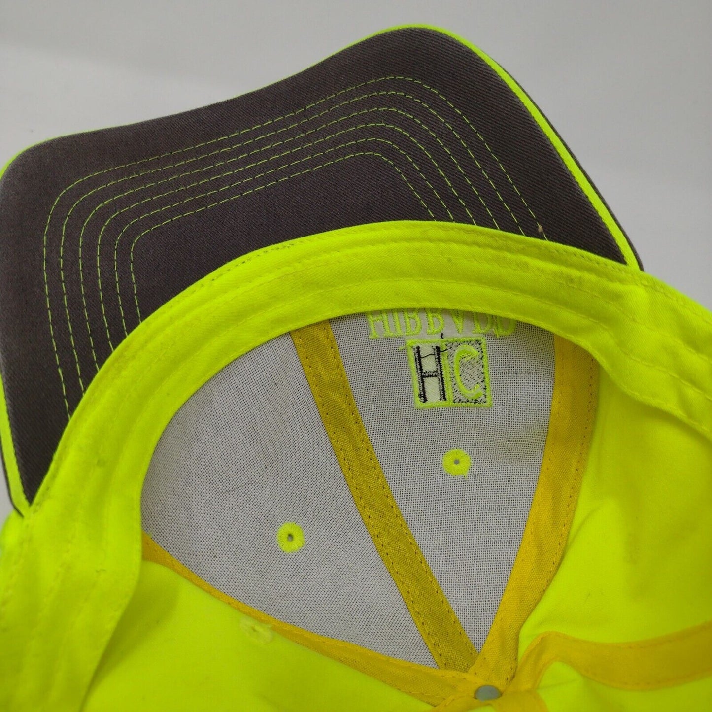 HC Hibbard Construction Strapback Hat Multi OSFA Embroidered Colorblock