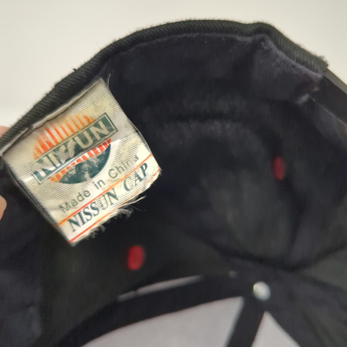 Nissun Snapback Hat Black Red One Size USMC United States Marine Corps Patch