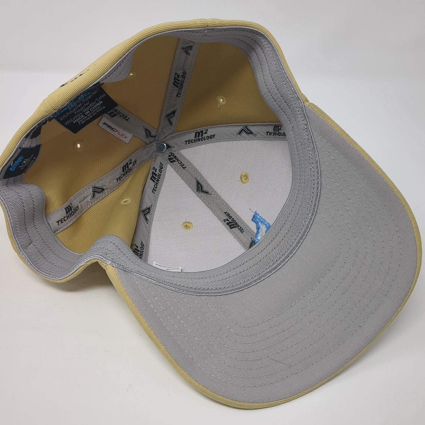 Build Idaho Fathom Realty Fitted Hat Yellow 8 Pacific Headwear Performance