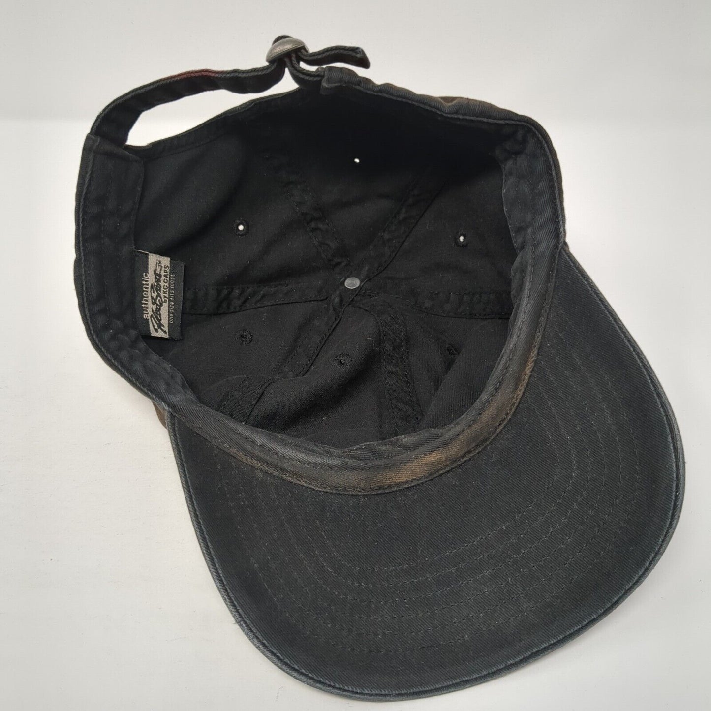 Papi Slideback Baseball Cap Black One Size Adjustable Head Shots KC Caps