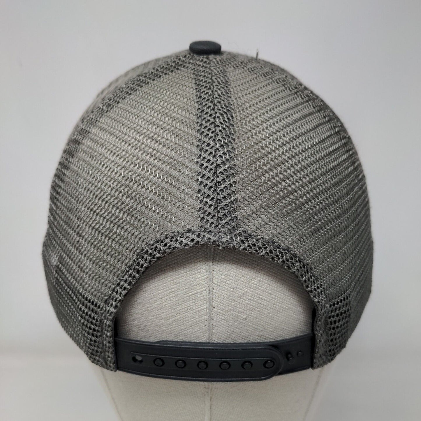 Arcadian Outfitters Snapback Trucker Hat Black OSFA Adjustable Mesh Back 6 Panel