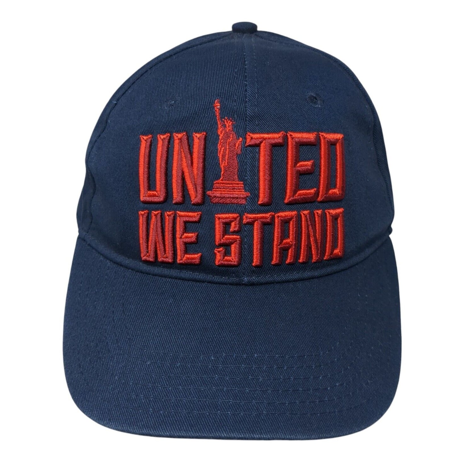United We Stand Slideback Hat Blue One Size Adjustable American Crown
