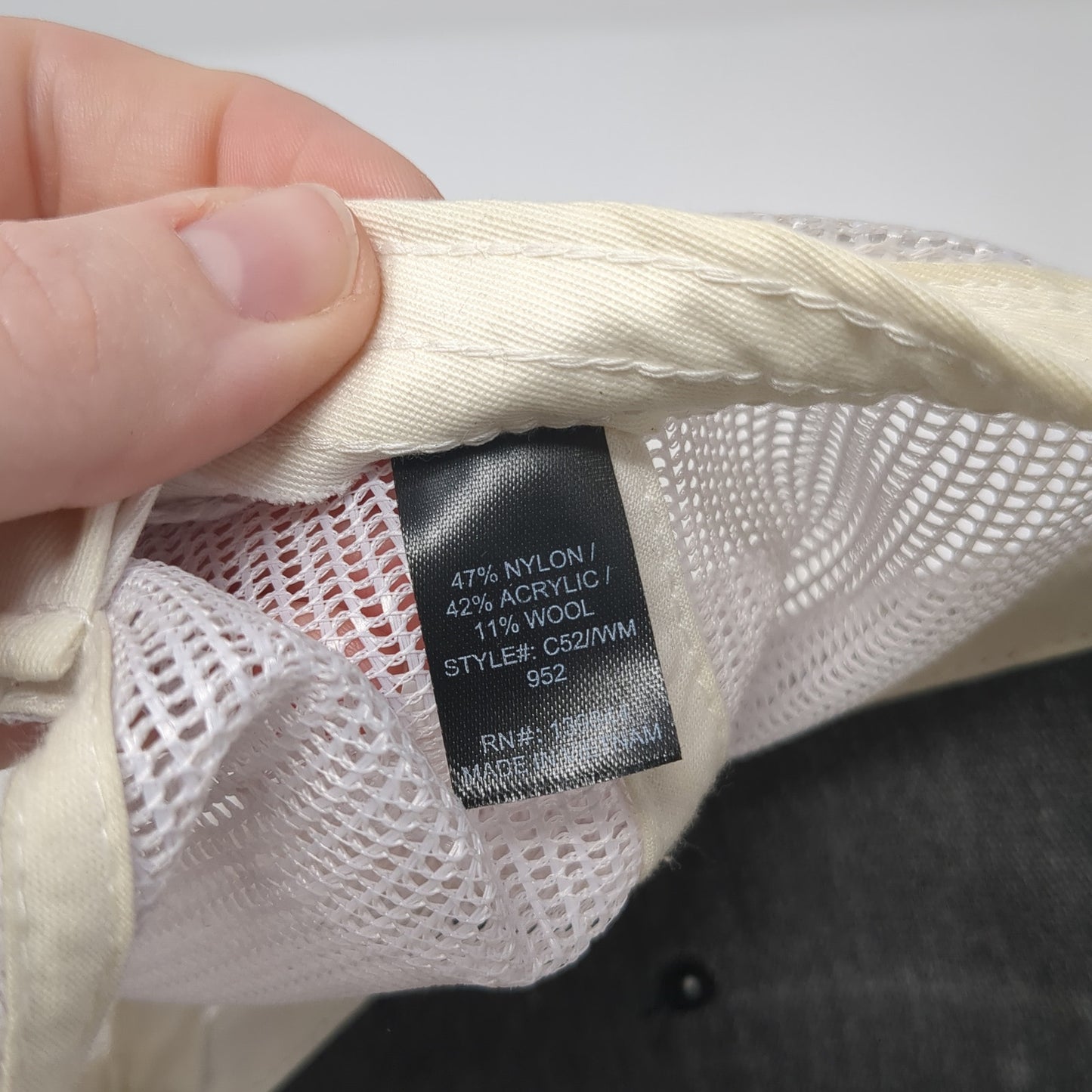 Nemo Snapback Mesh Back Trucker Hat Black One Size Adjustable Colorblock