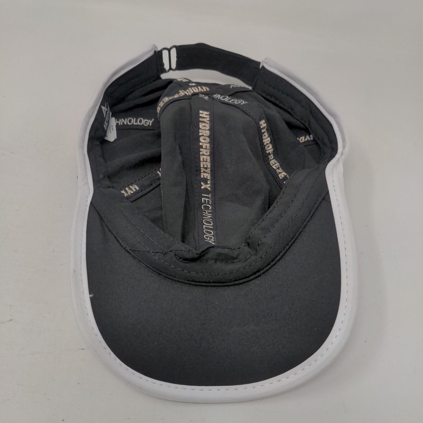 Arctic Cool Strapback Hat Black One Size Adjustable Embroidered Logo