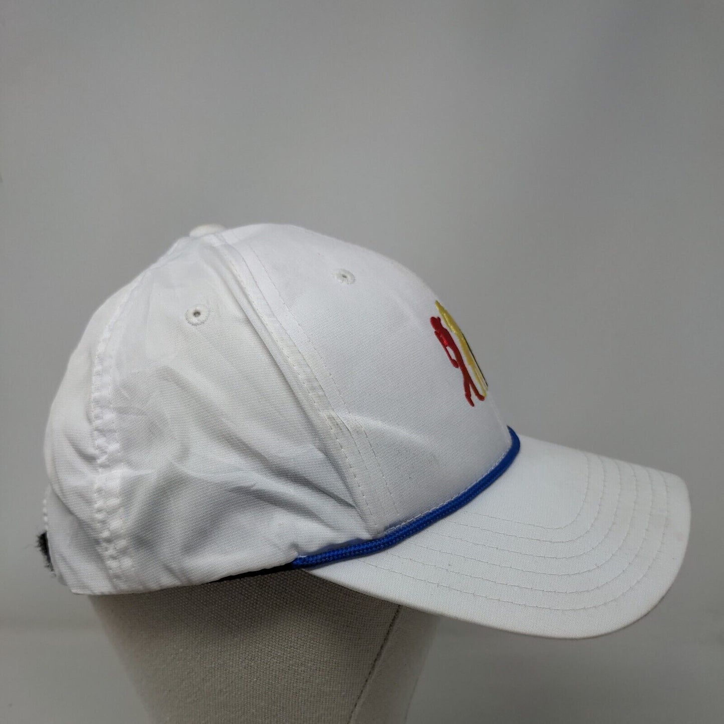 Golf Drive Chip & Putt Strapback Rope Hat White One Size Embroidered